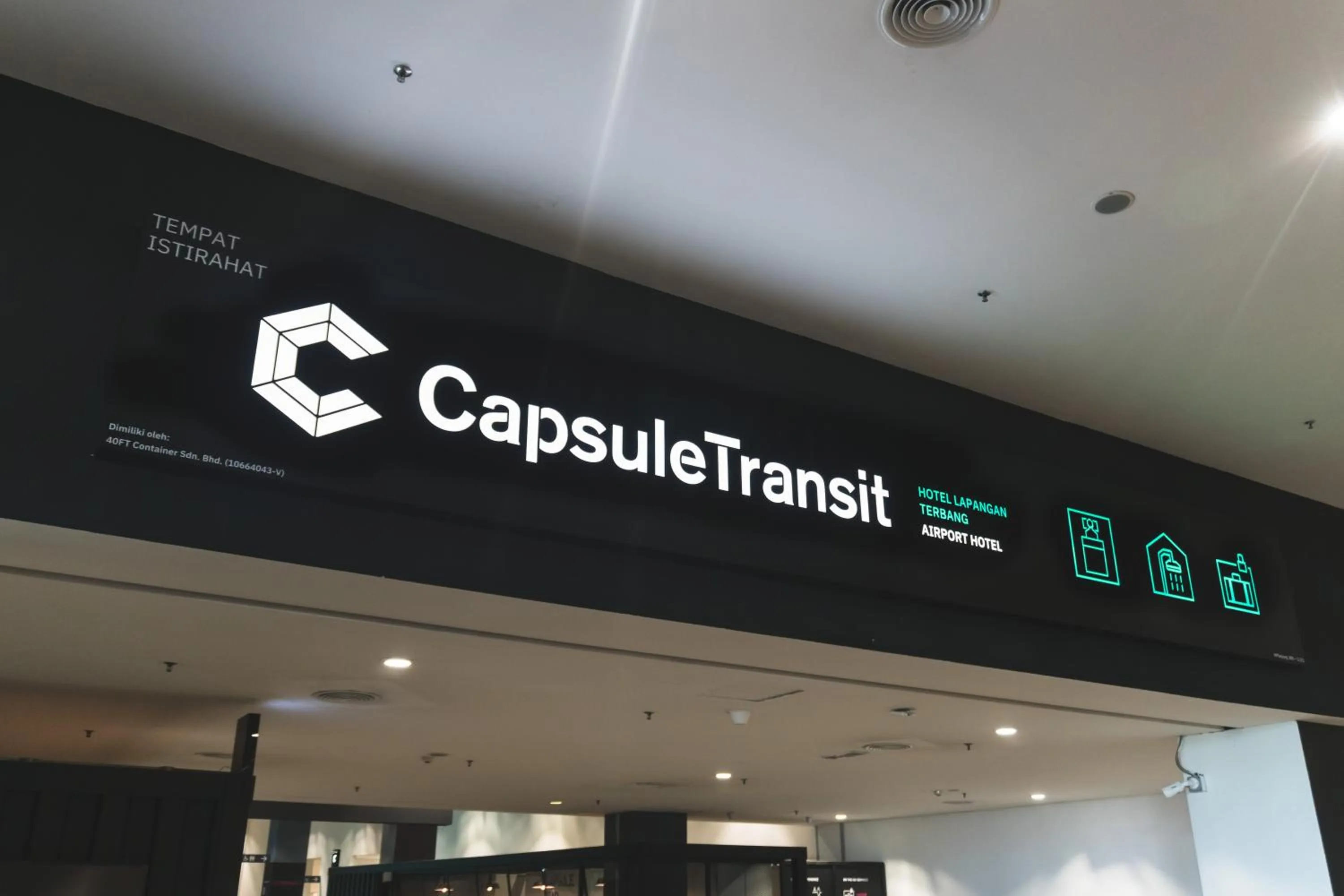 Property logo or sign in Capsule Transit KLIA 2 (Landside) - Gateway@KLIA2, Level 1
