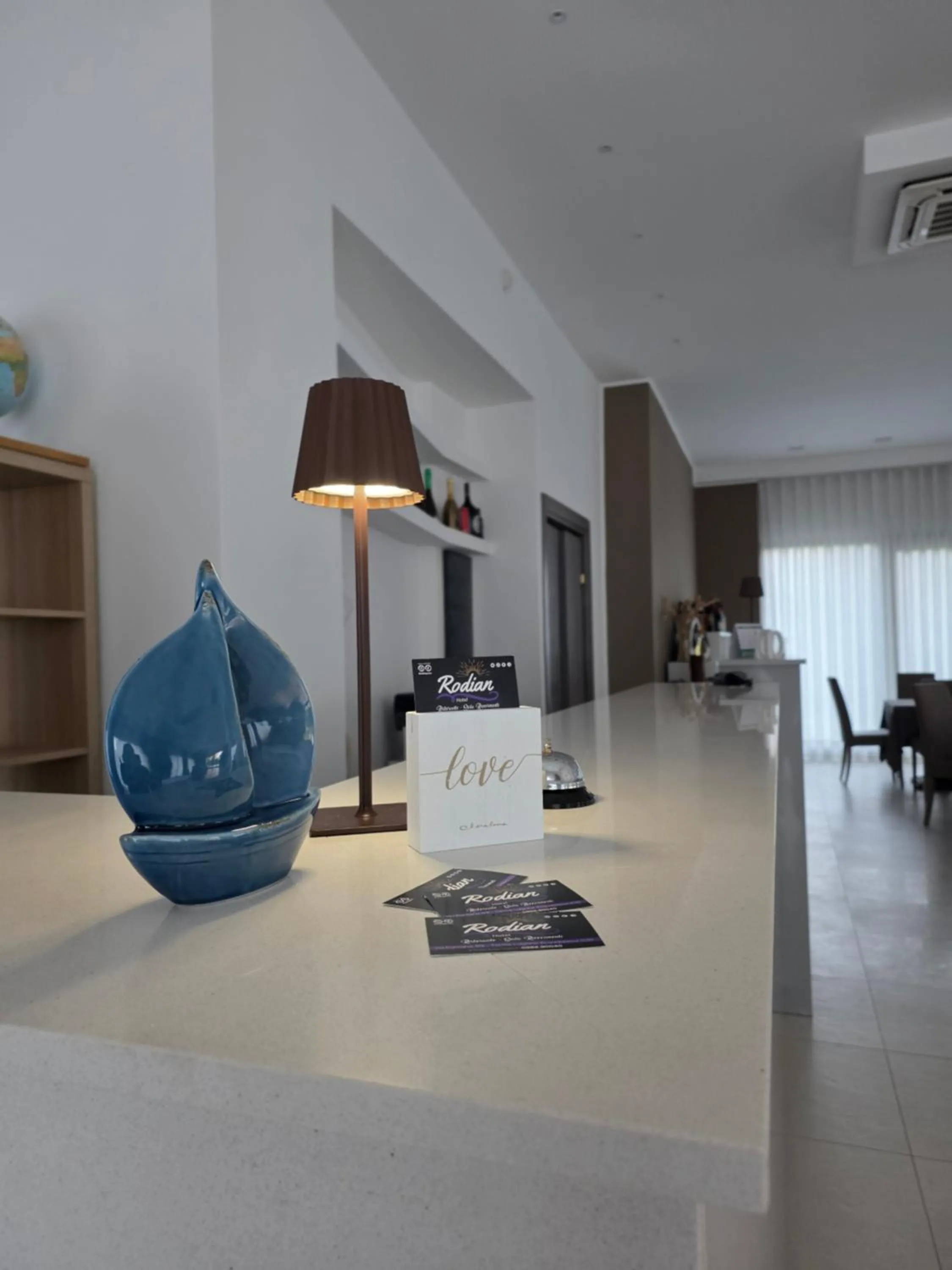 Lobby or reception in Hotel Rodian
