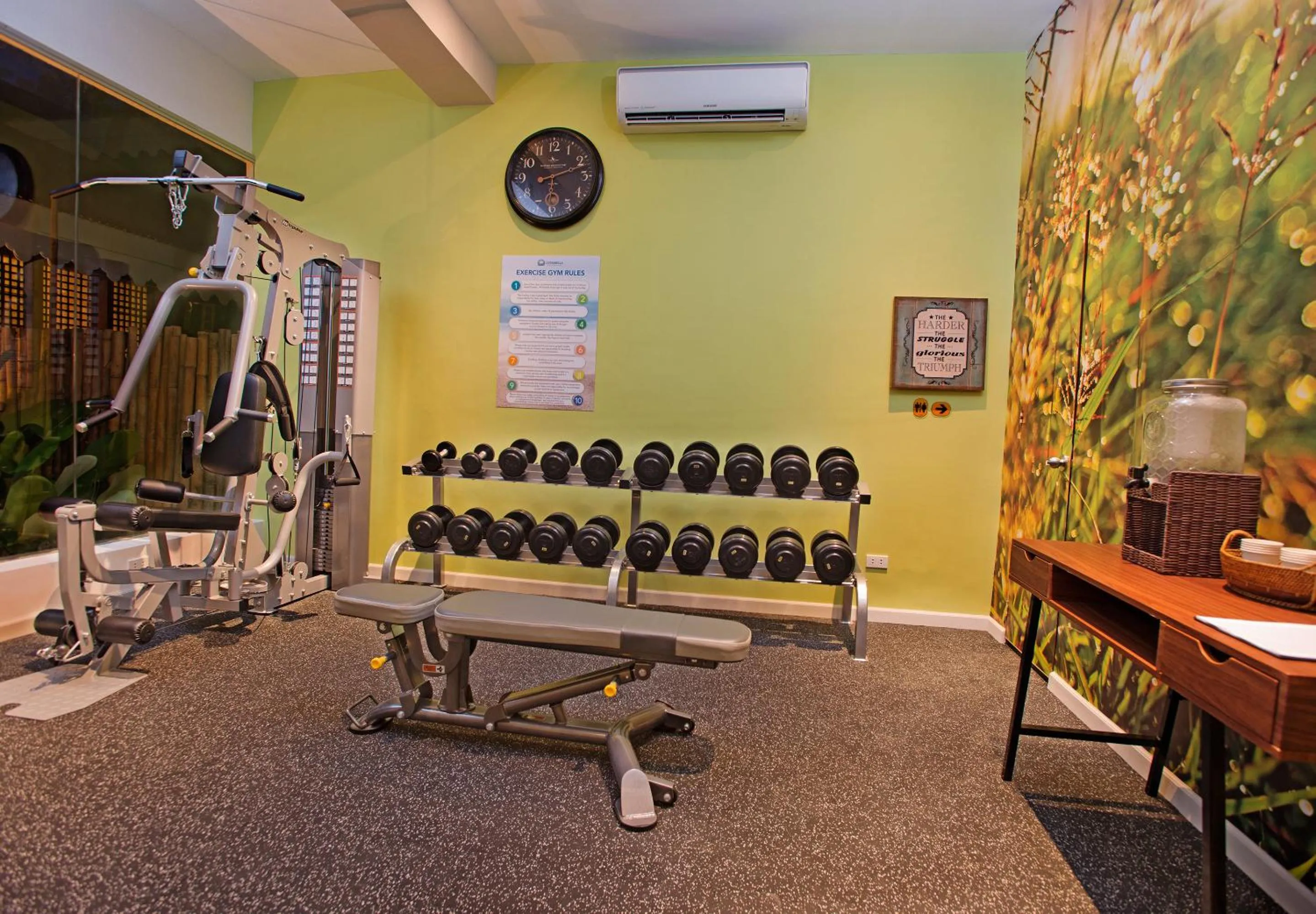 Fitness centre/facilities in Costabella Tropical Beach Hotel