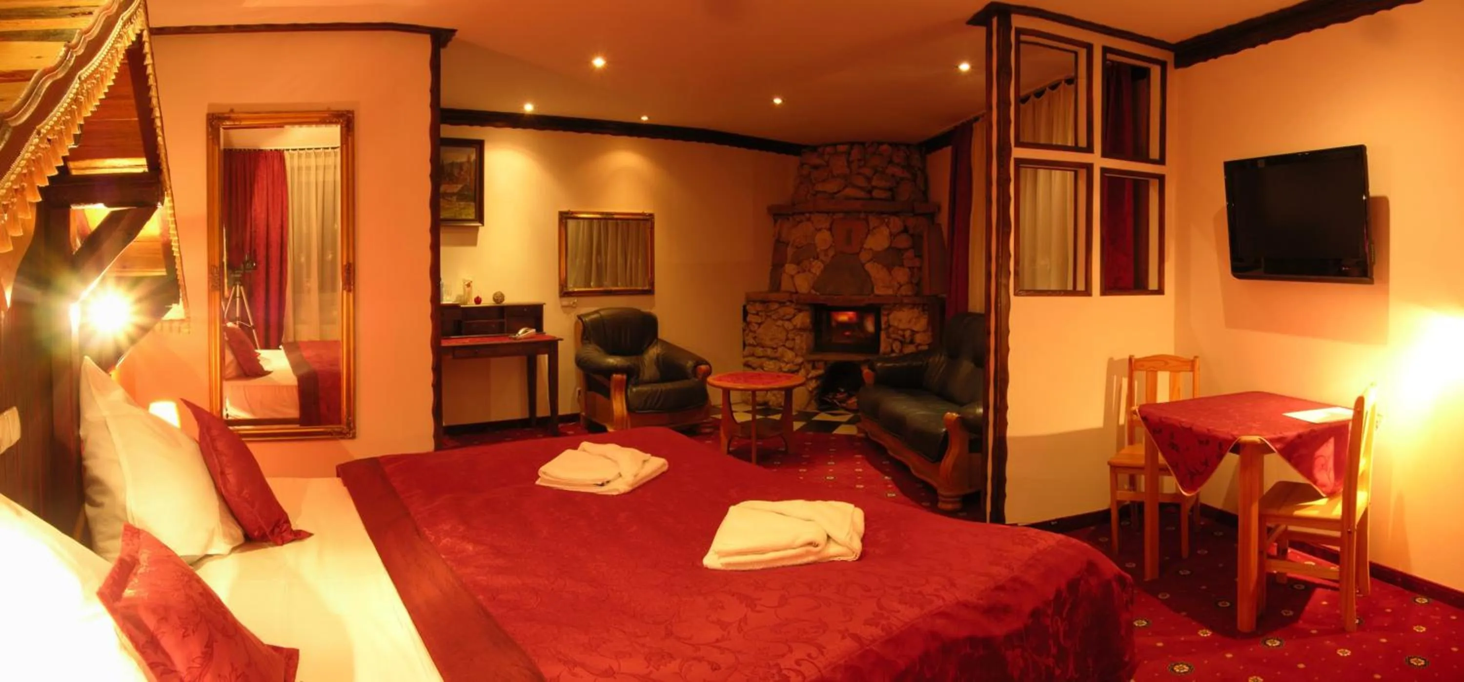 Bed in Wisła Mountain SPA