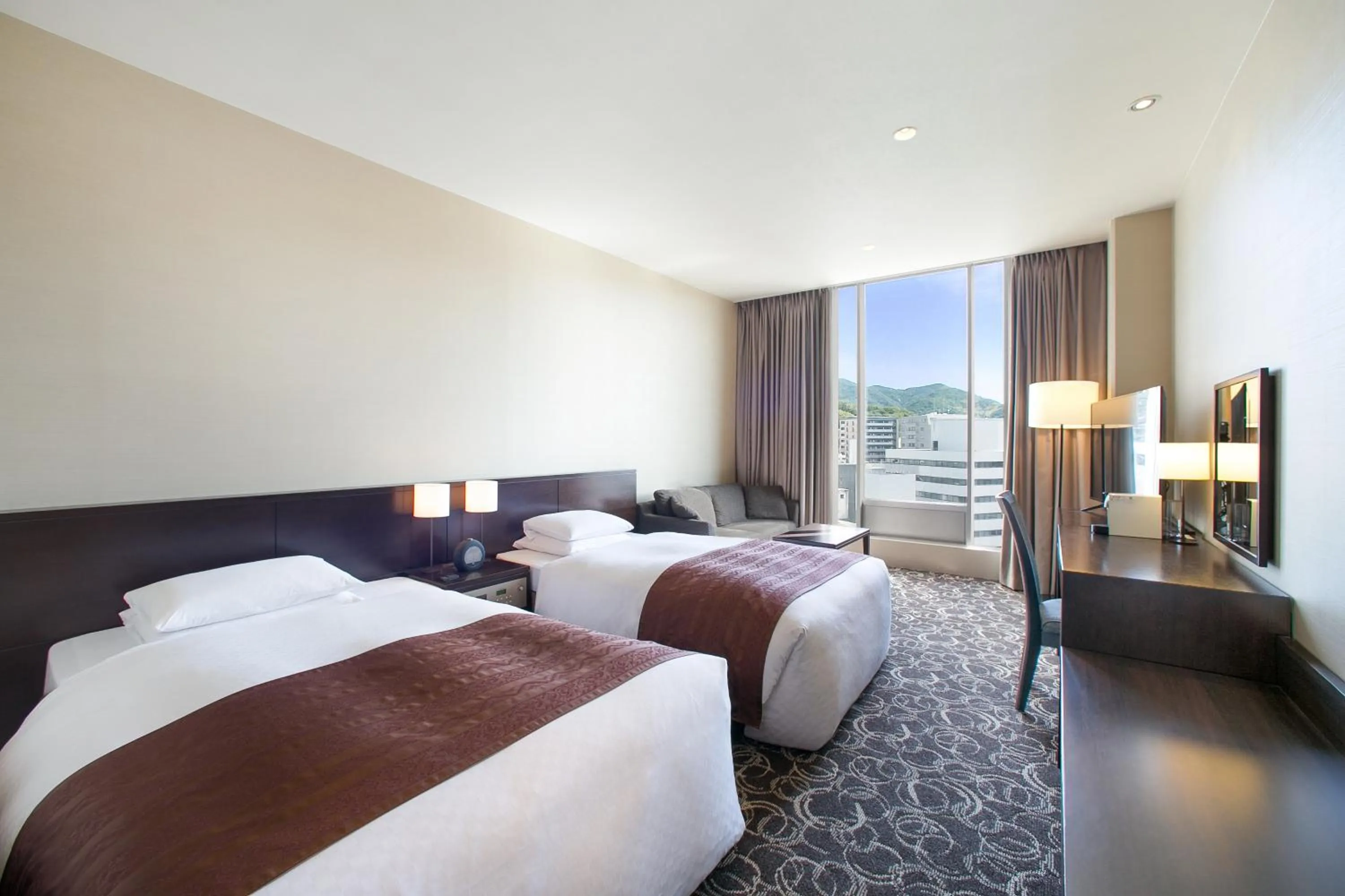 Photo of the whole room, Bed in Hotel New Nagasaki