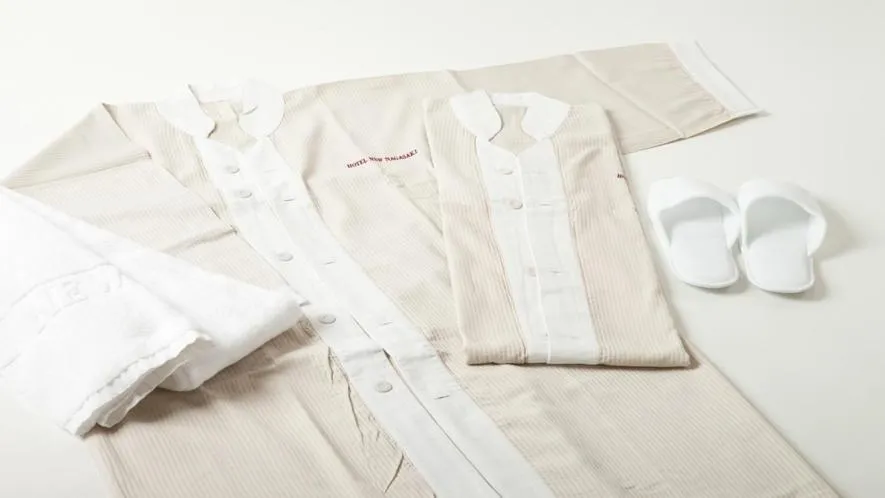 Bed in Hotel New Nagasaki