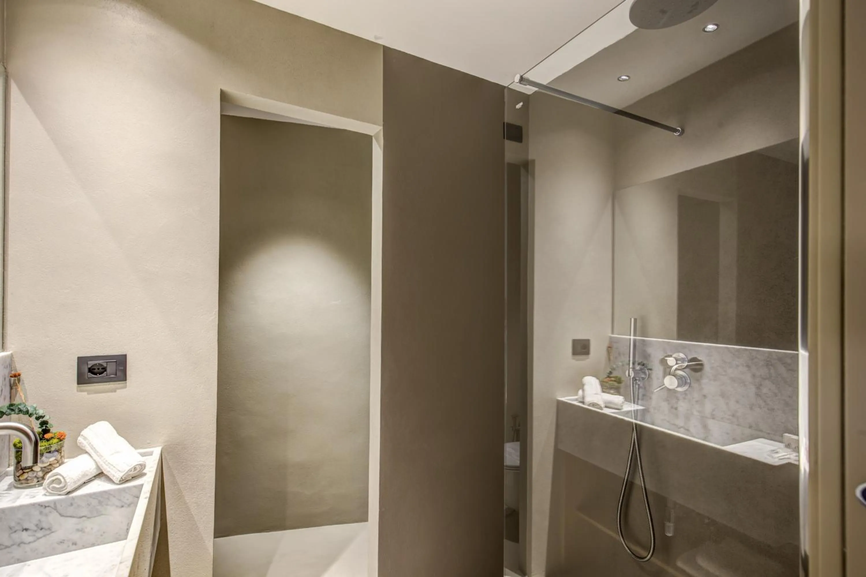 Bathroom in G55 Design Hotel