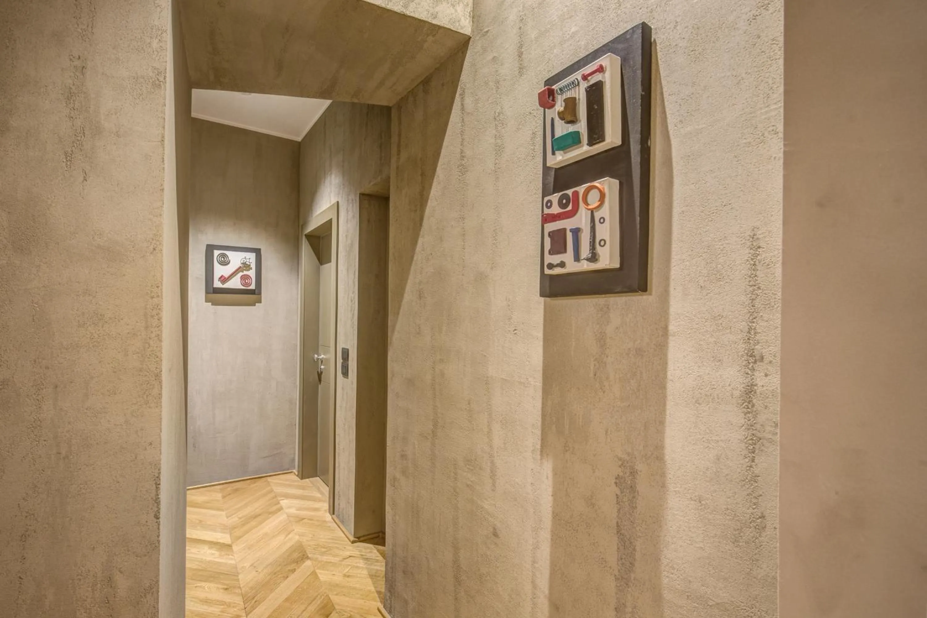 Lobby or reception in G55 Design Hotel