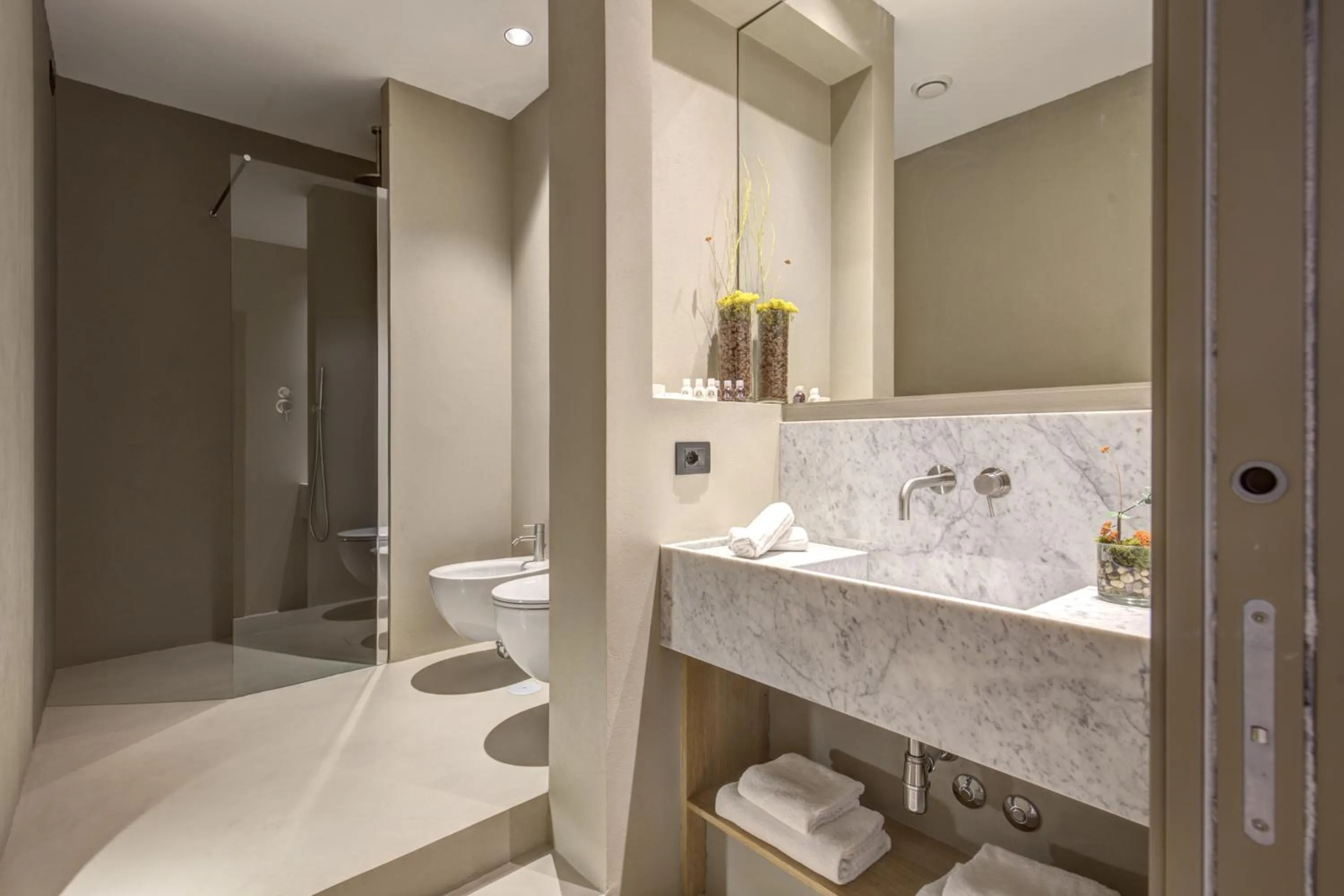 Bathroom in G55 Design Hotel