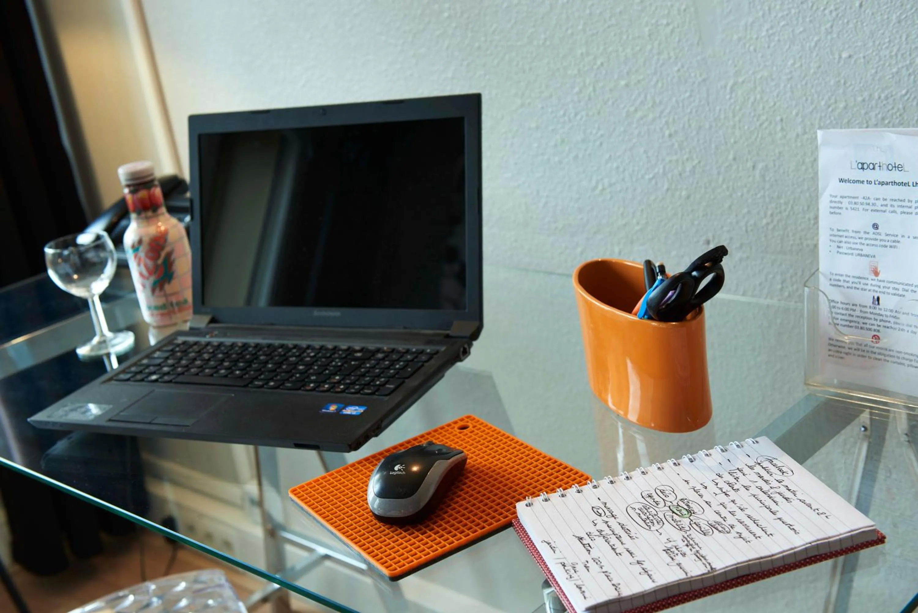 Seating area in L'aparthoteL LhL