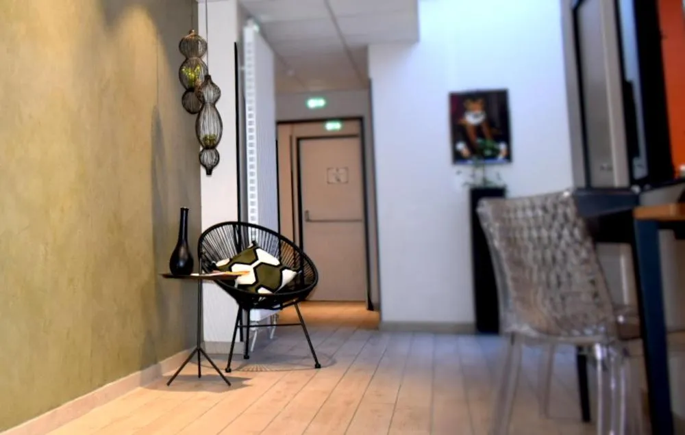 Lobby or reception in L'aparthoteL LhL