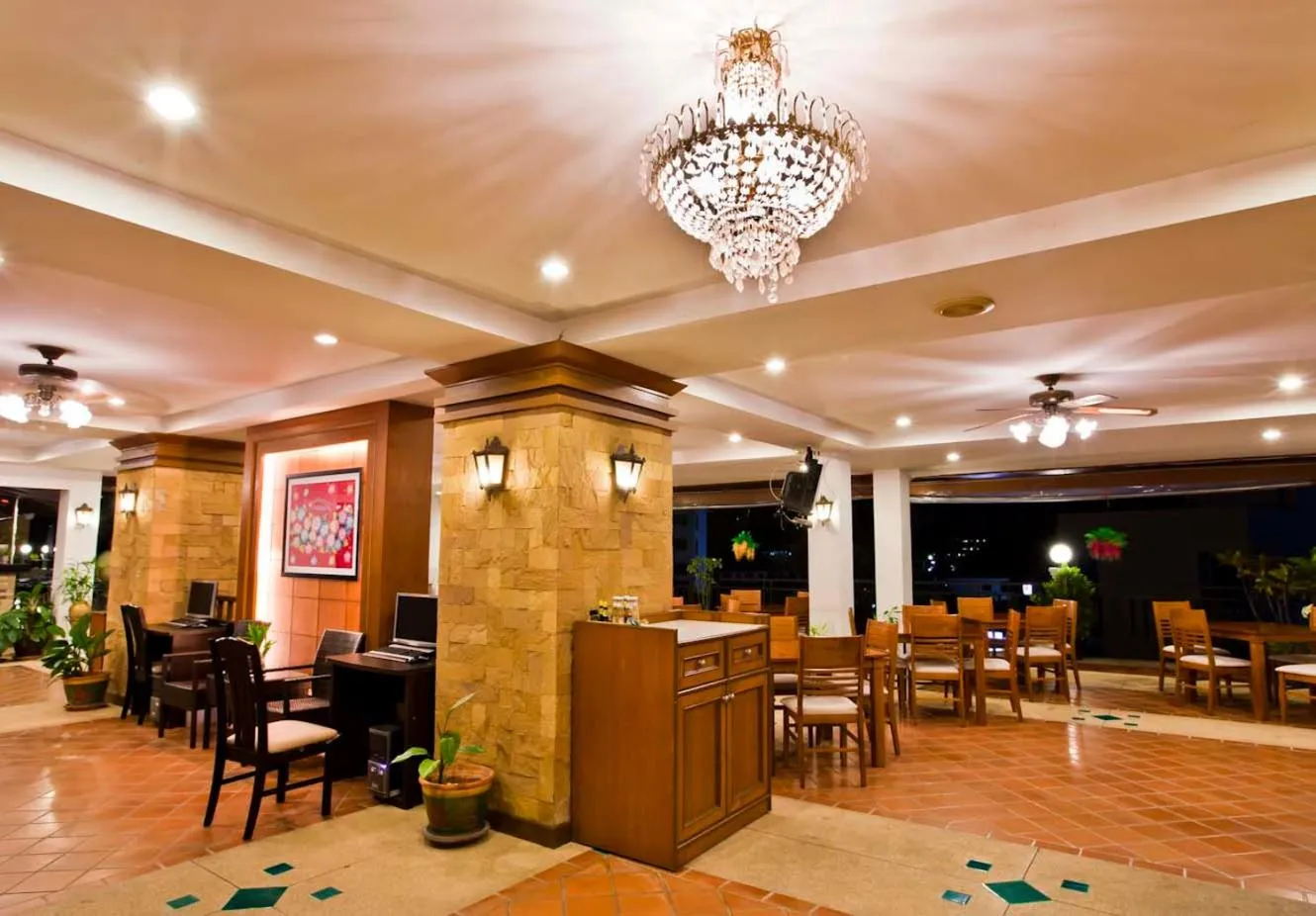 Lobby or reception in Jiraporn Hill Resort