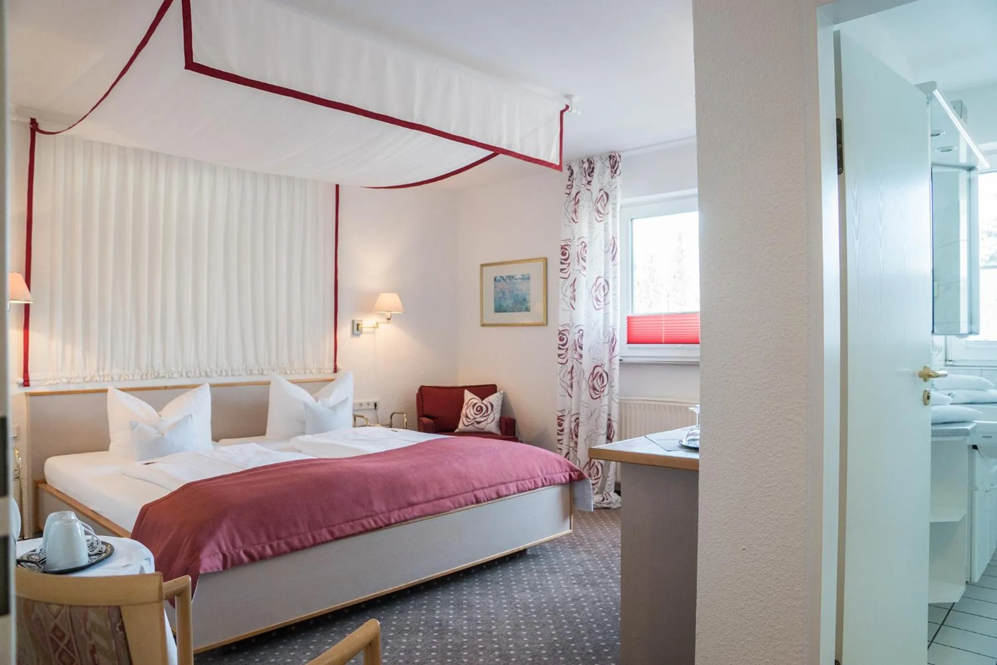 Bedroom, Bed in Hotel Chalet