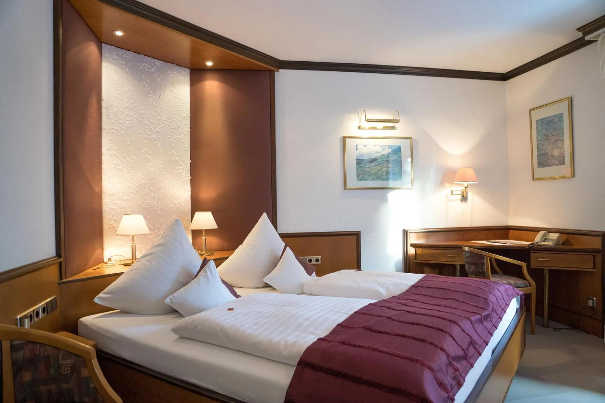 Bedroom, Bed in Hotel Chalet