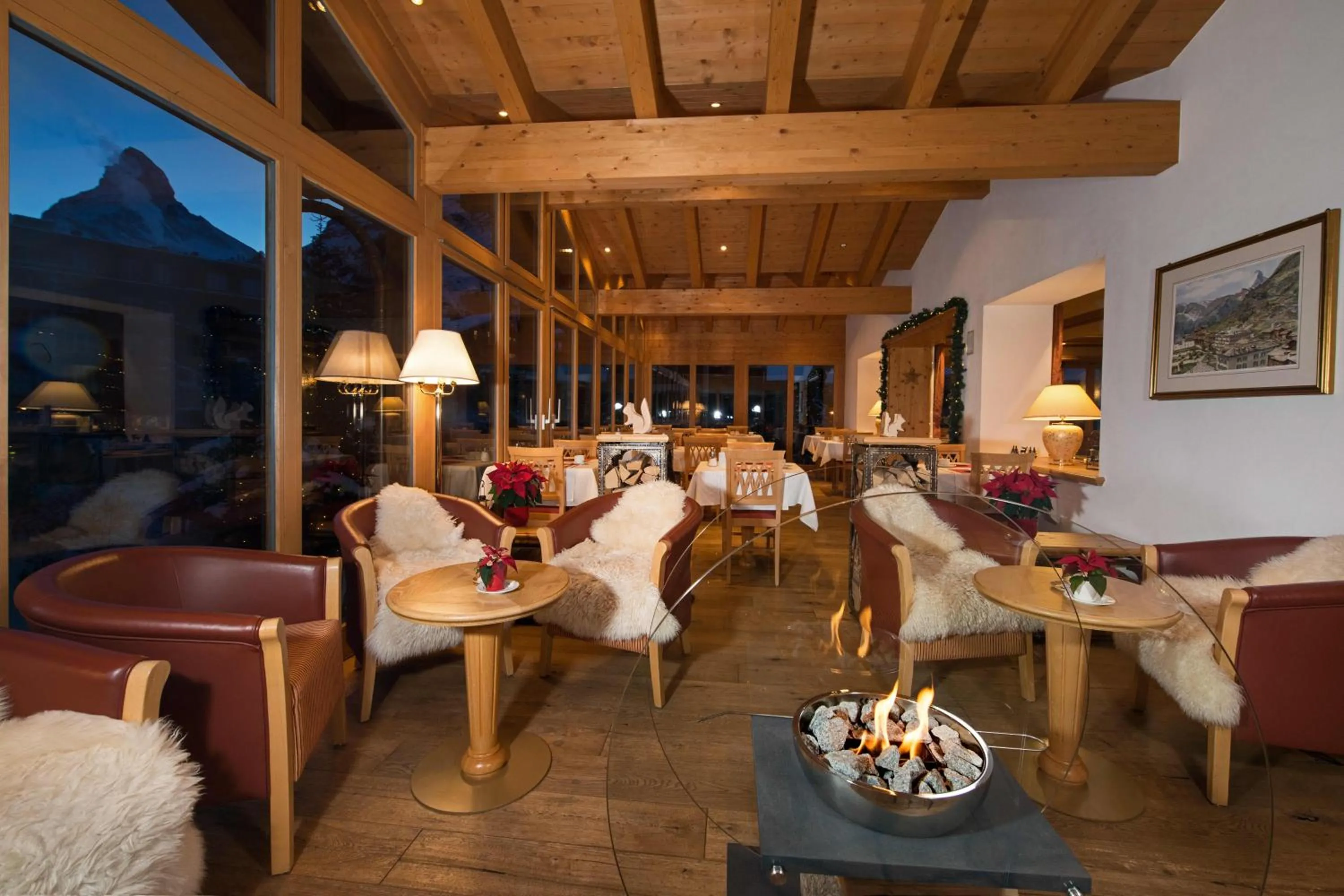 Lounge or bar, Restaurant/Places to Eat in Hotel Dufour Chalet - Adults only