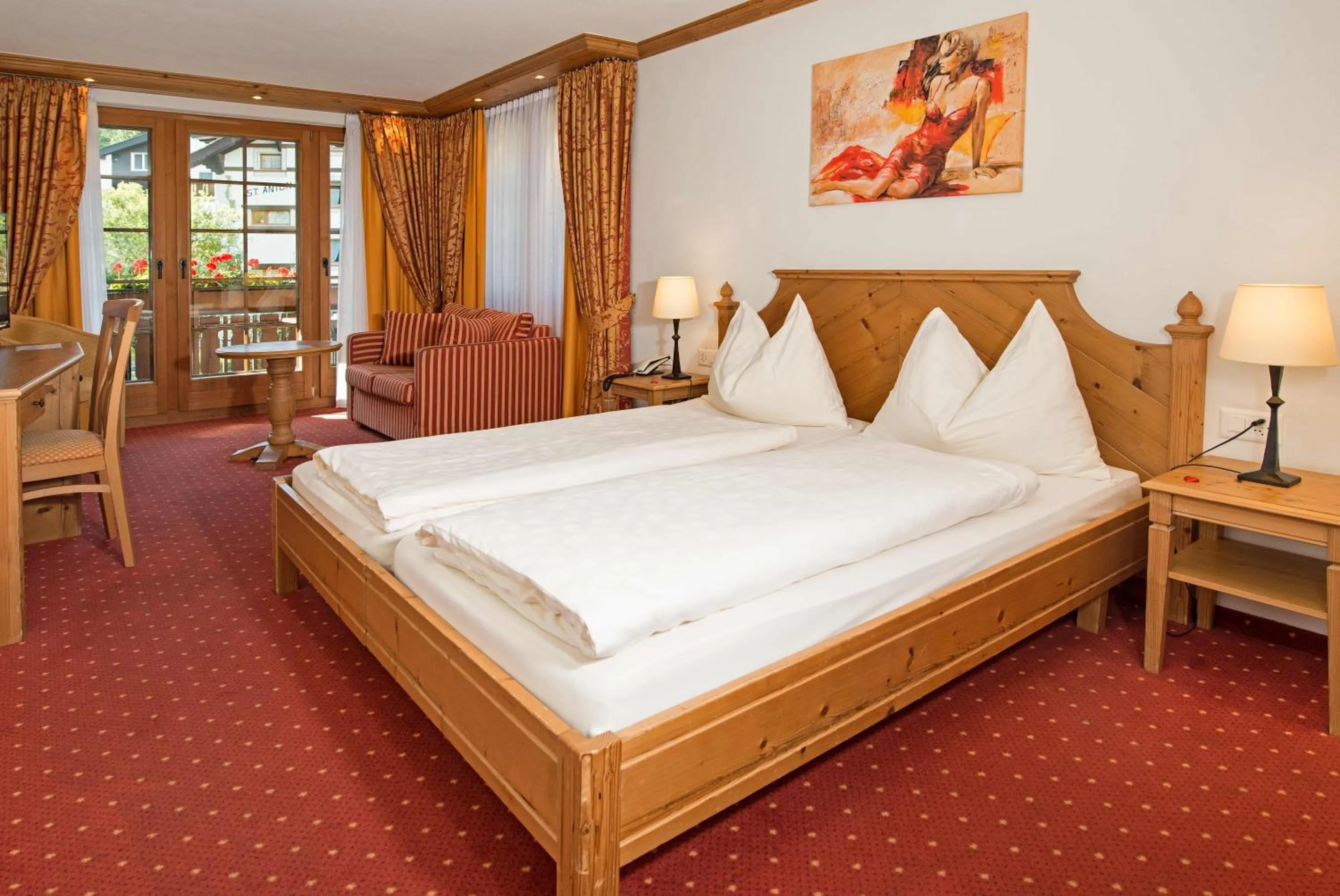 Seating area in Hotel Dufour Chalet - Adults only