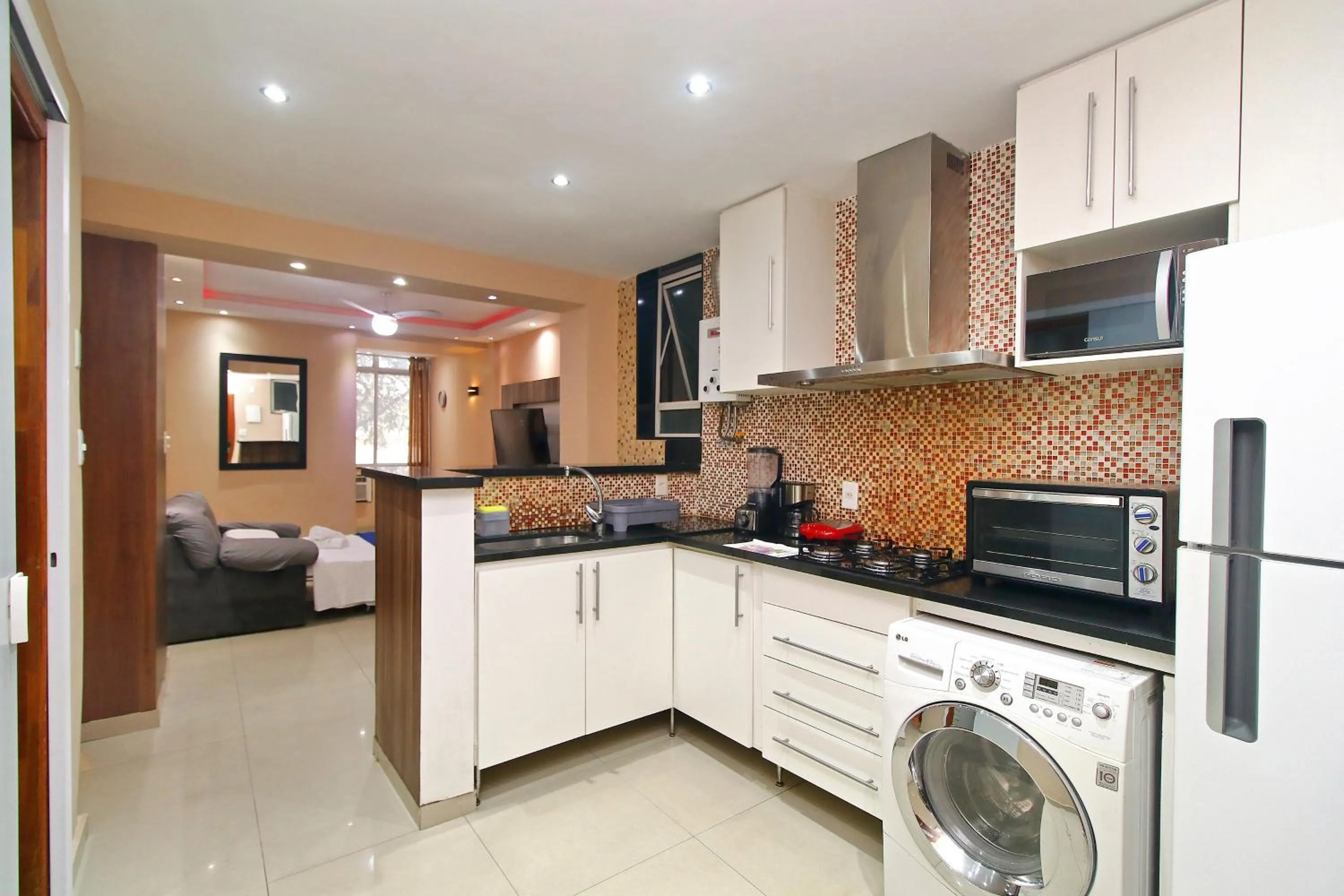 Kitchen or kitchenette in Rio Spot Homes Copacabana D038
