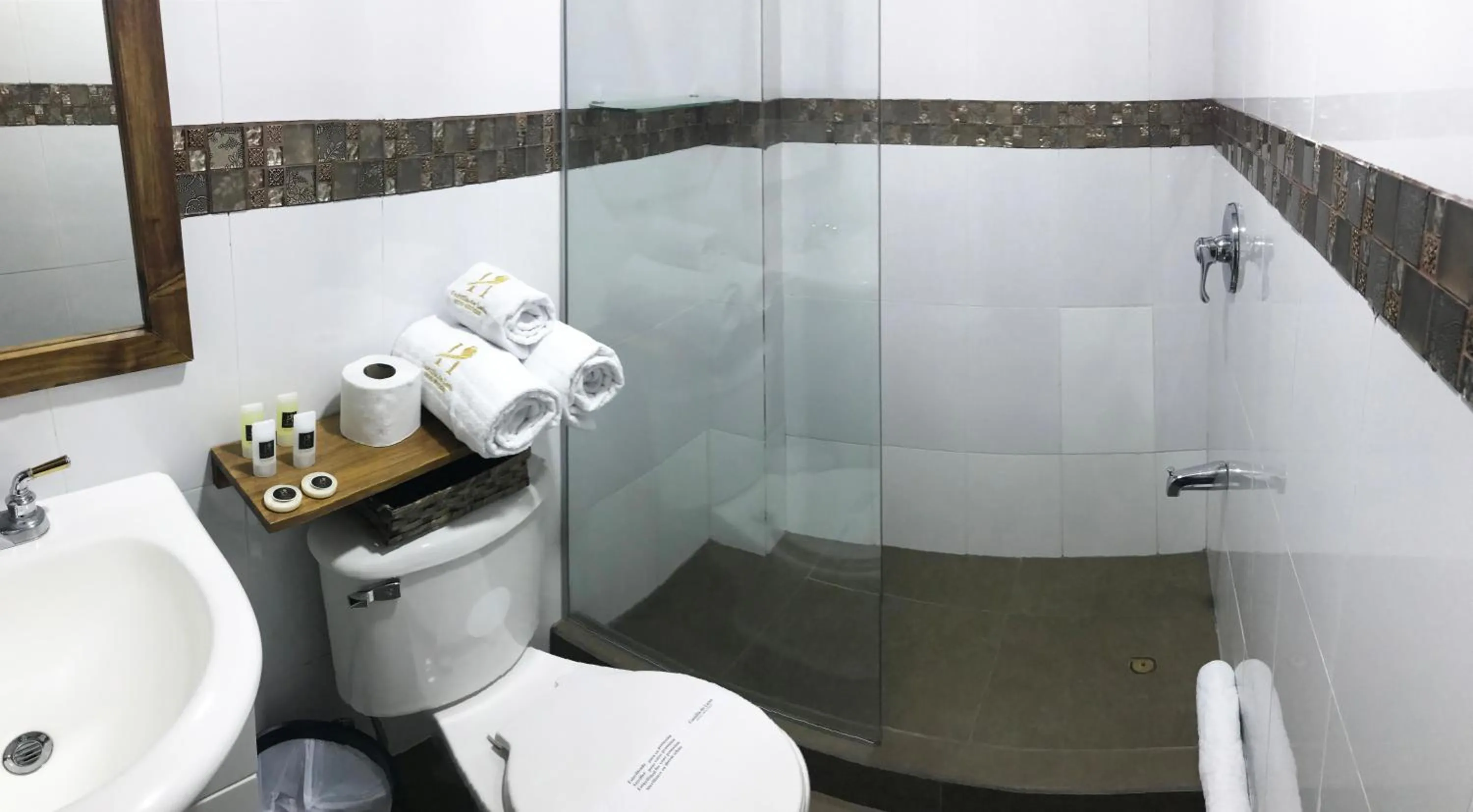 Shower in Hotel Boutique Castilla de Leòn