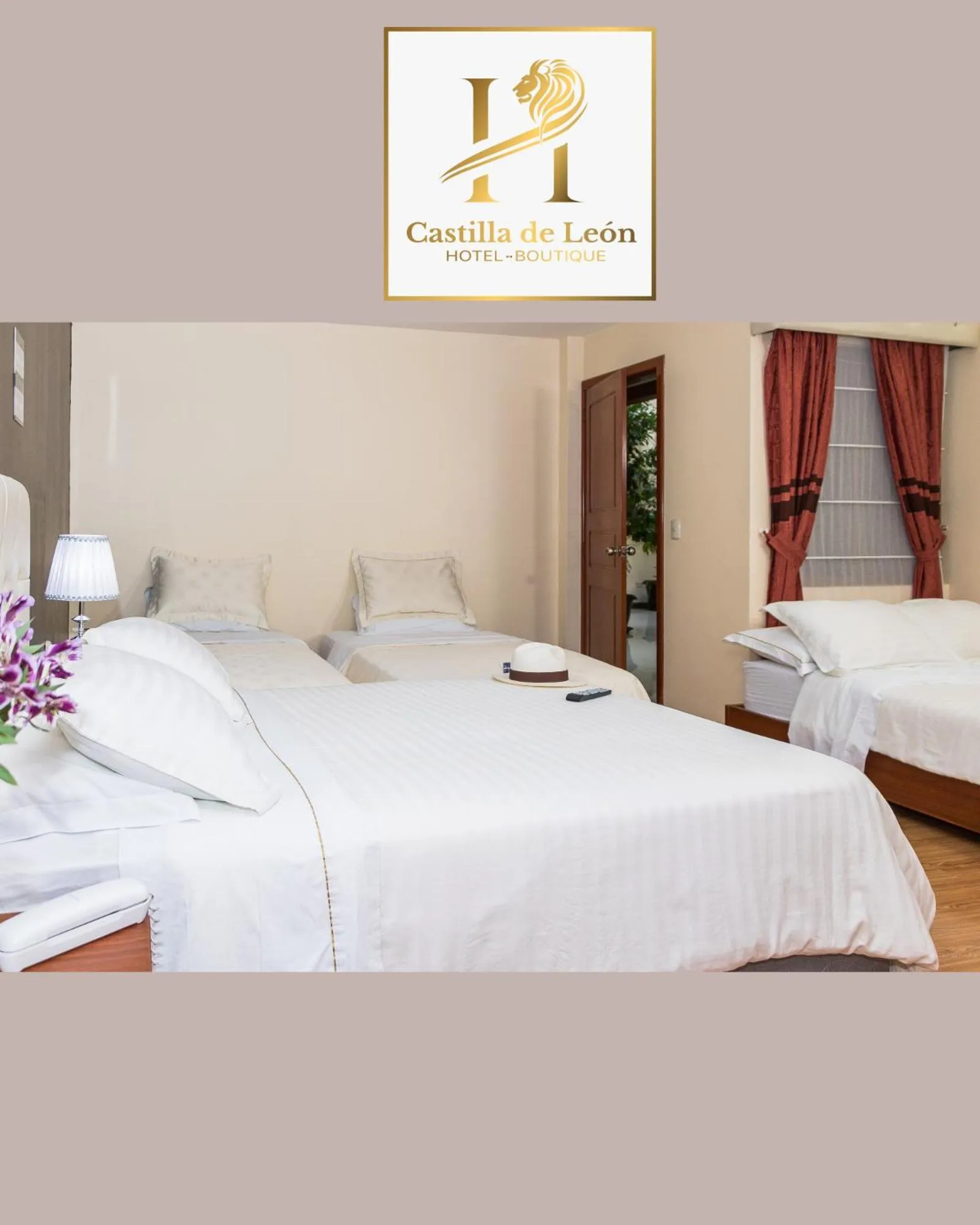 Bed in Hotel Boutique Castilla de Leòn