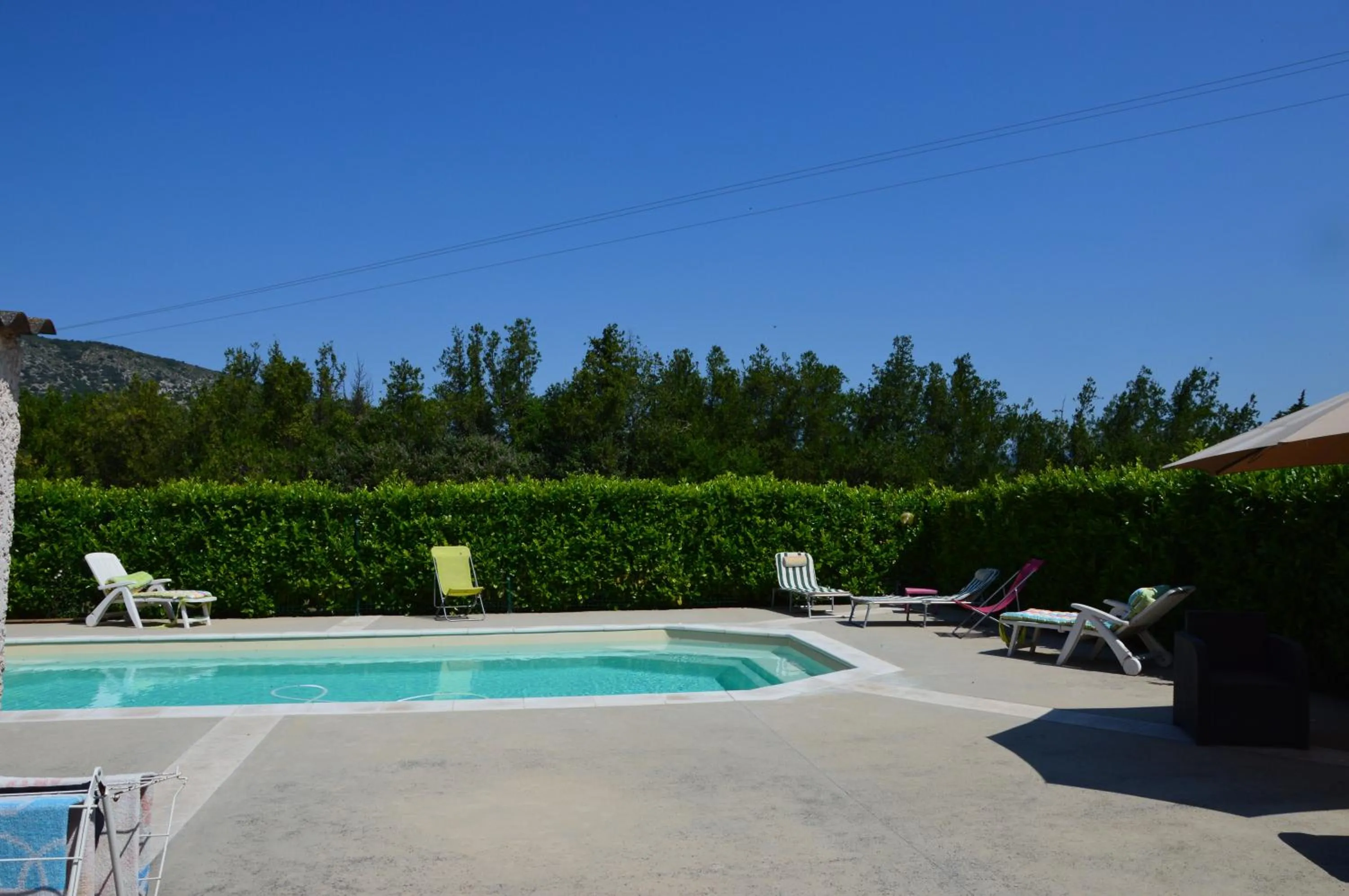 Swimming pool in Il était une fois...