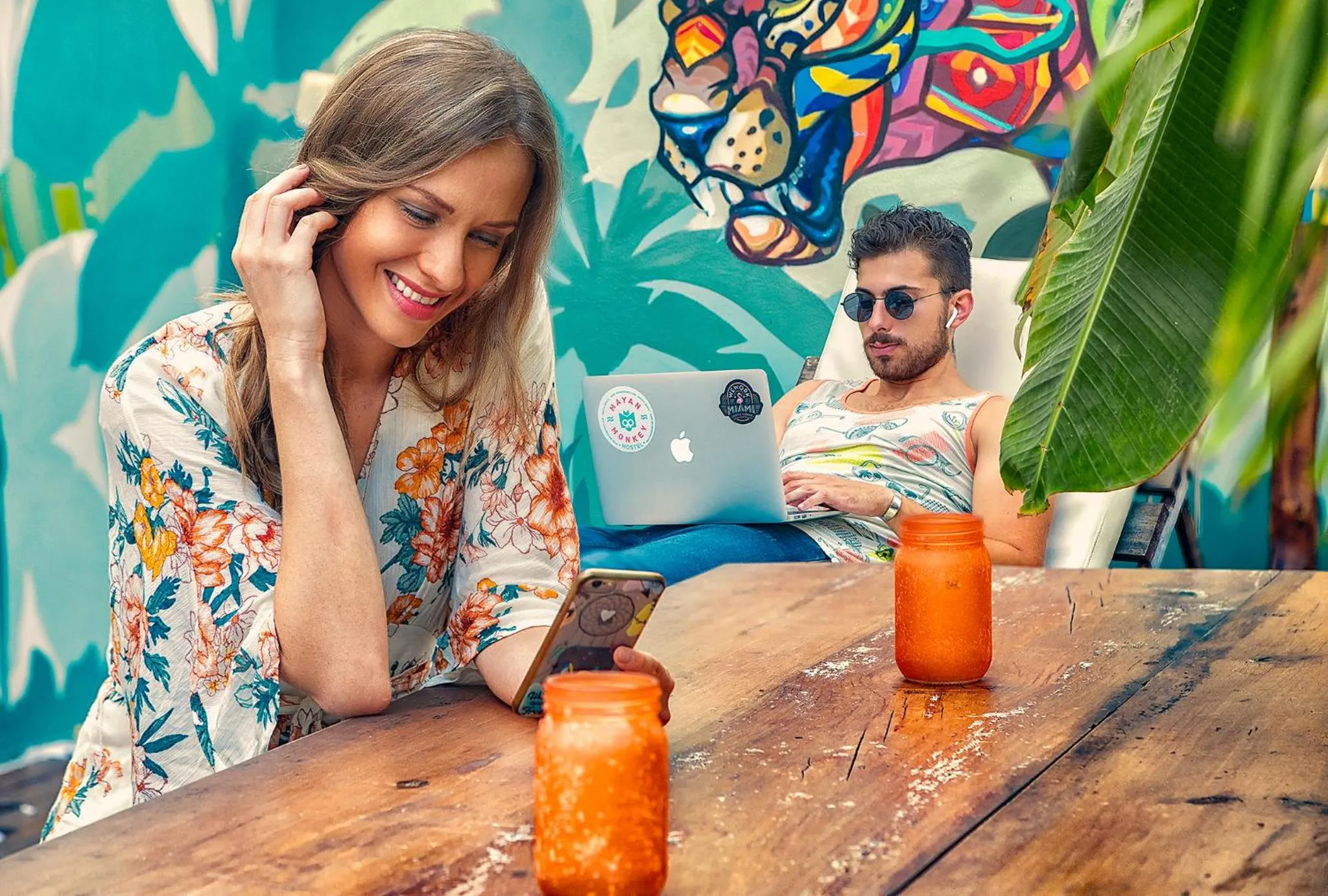 Patio in Nomads Hotel & Rooftop Pool Cancun