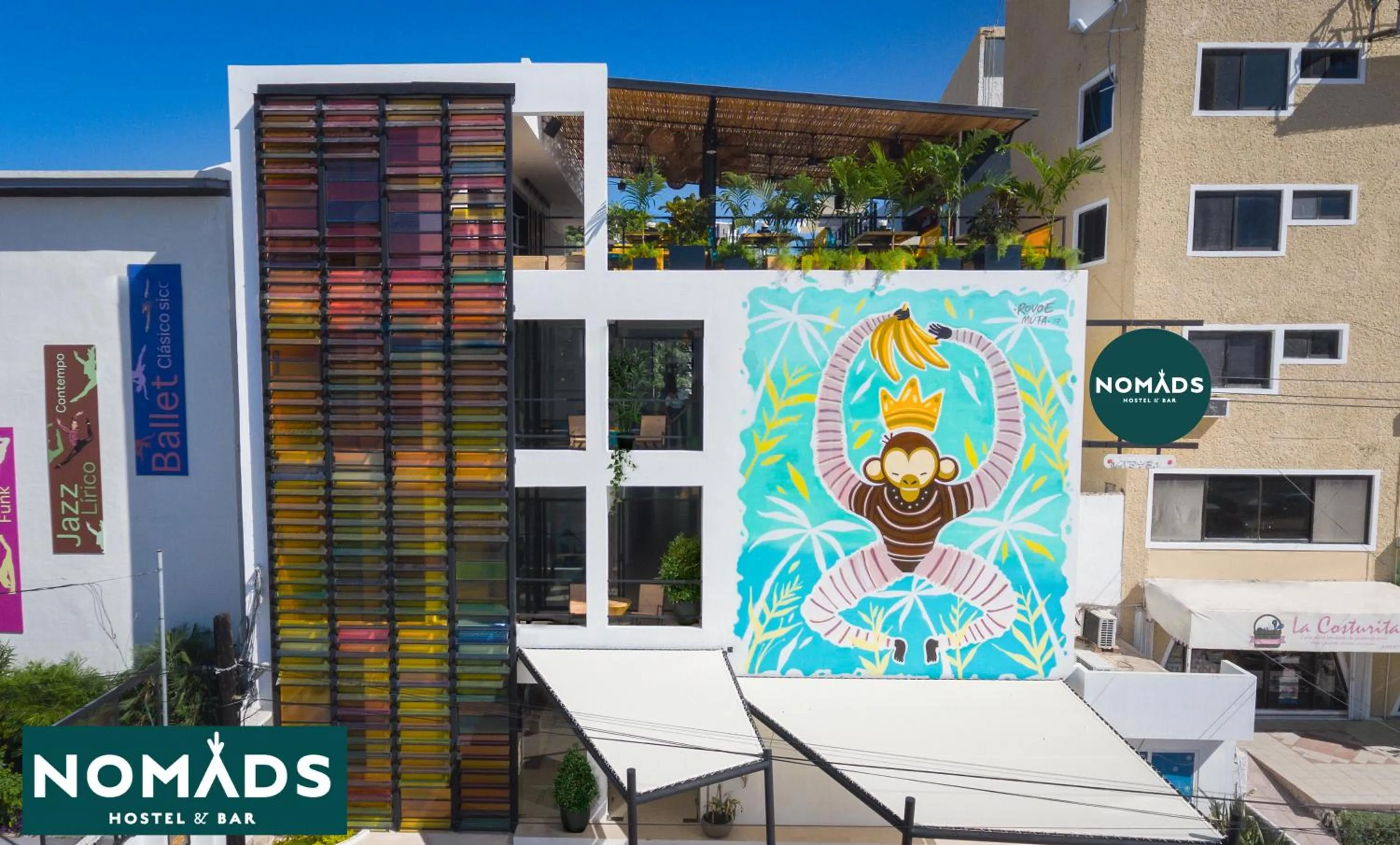 Property building in Nomads Hotel & Rooftop Pool Cancun