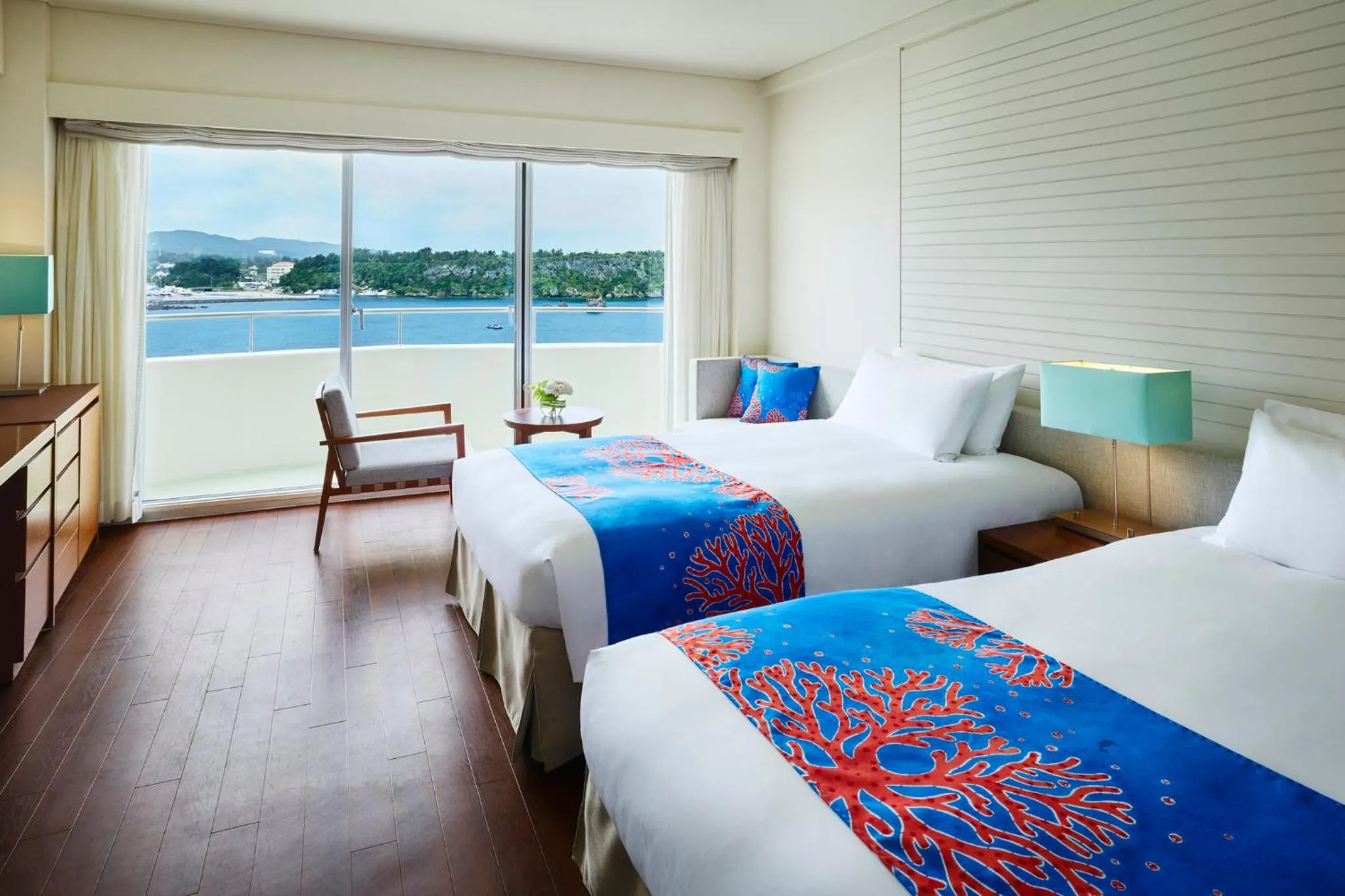 Photo of the whole room, Bed in ANA InterContinental Manza Beach Resort by IHG