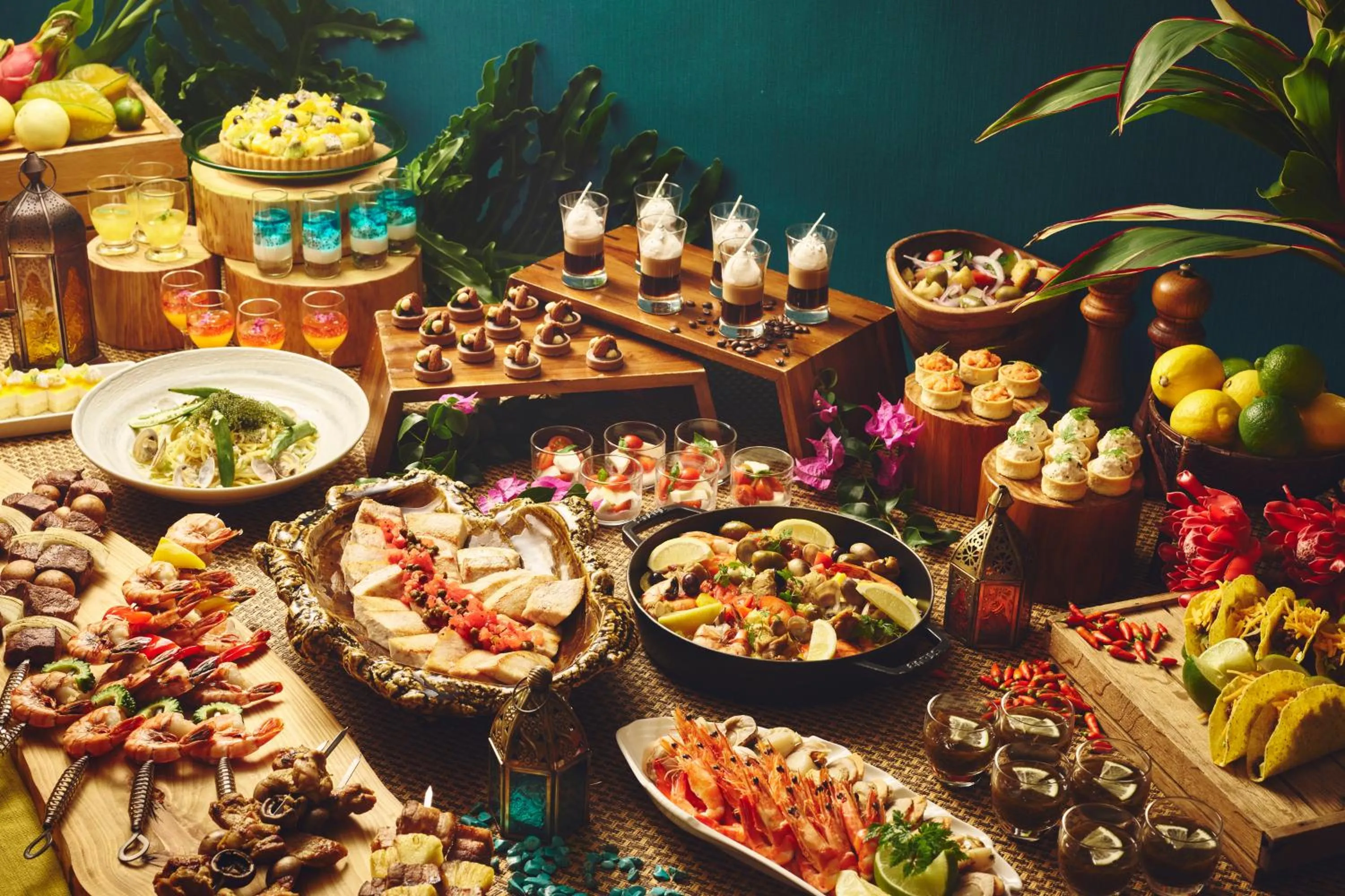 Food and drinks in ANA InterContinental Manza Beach Resort by IHG