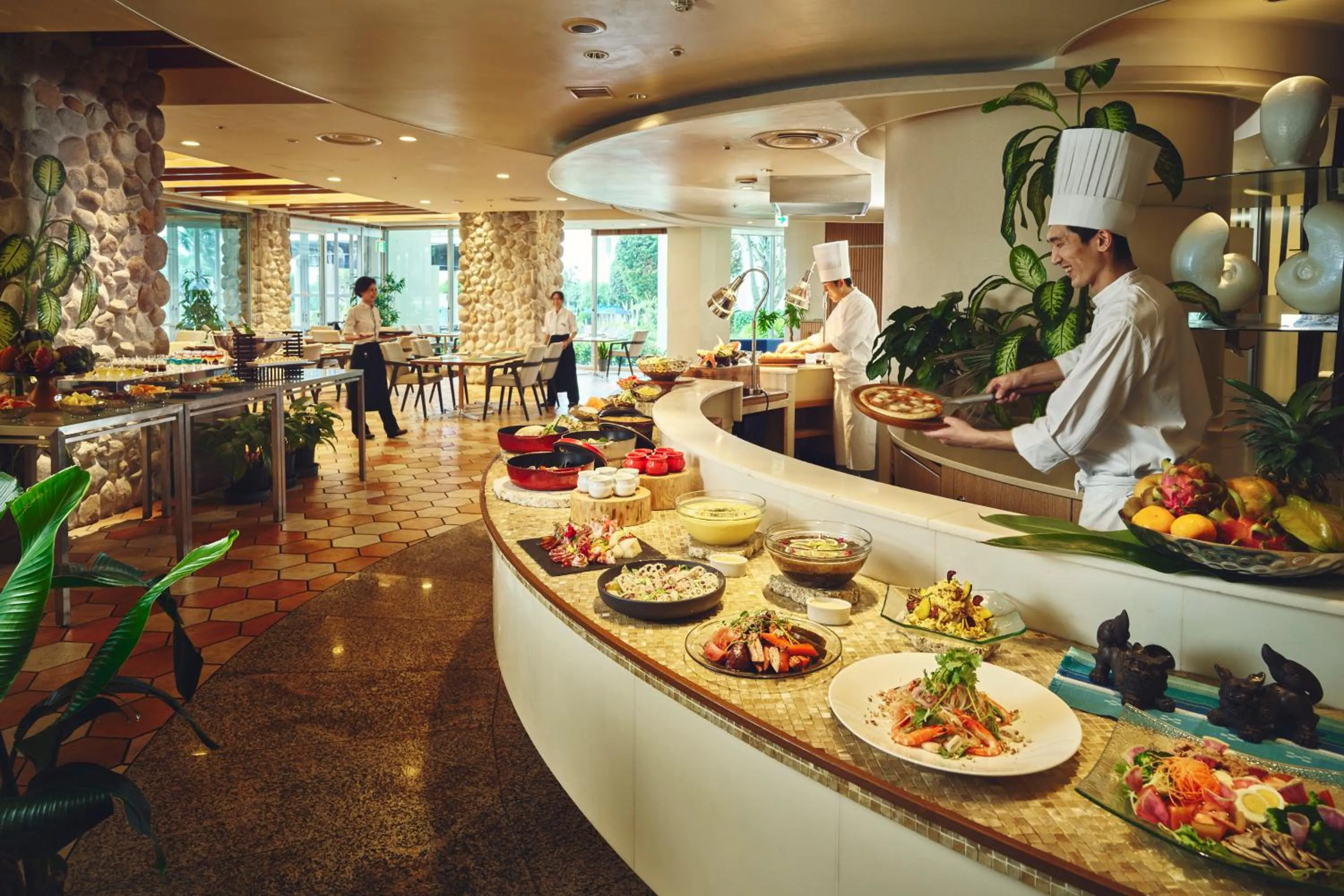 Restaurant/places to eat in ANA InterContinental Manza Beach Resort by IHG