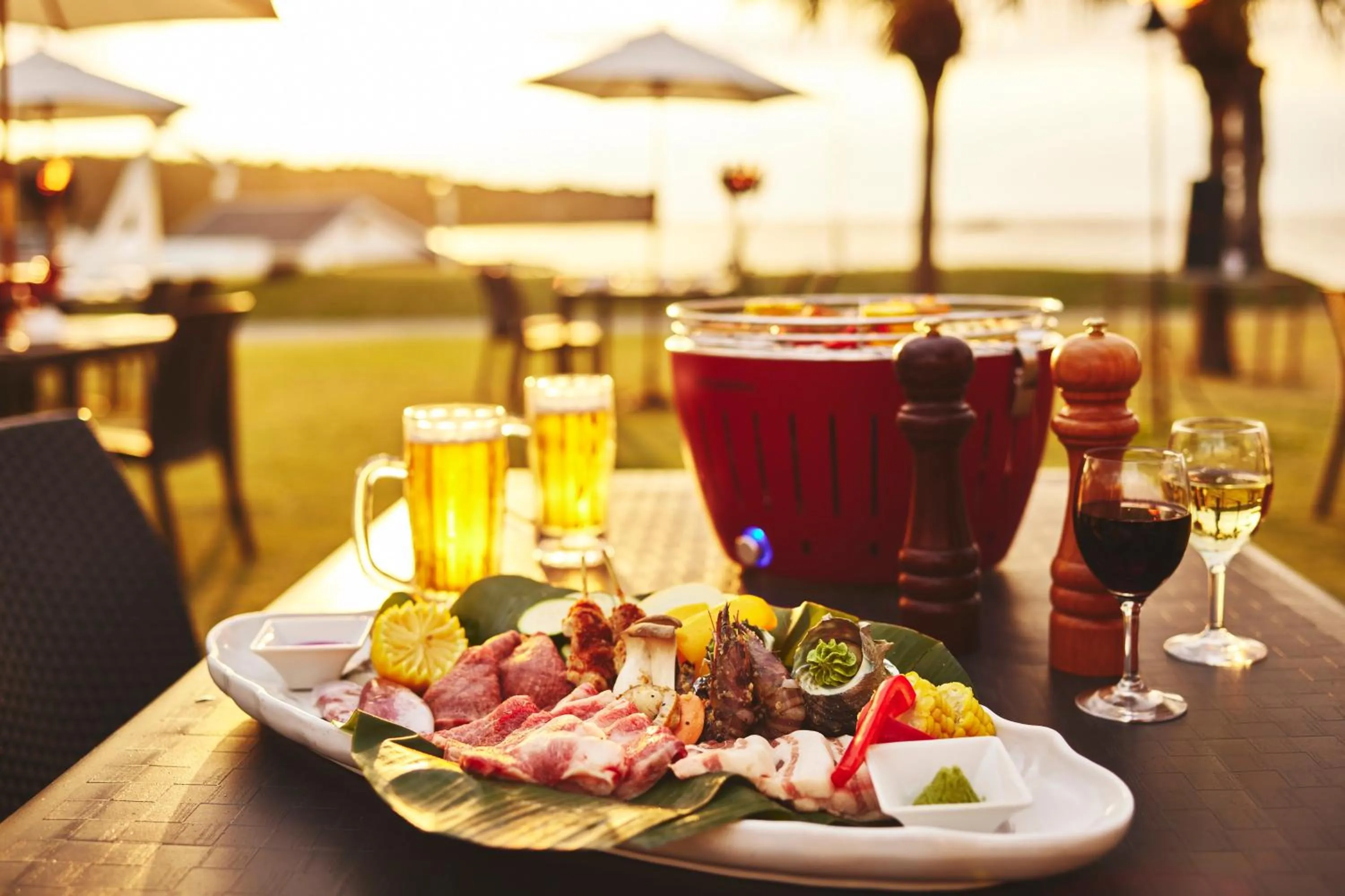 Restaurant/places to eat in ANA InterContinental Manza Beach Resort by IHG