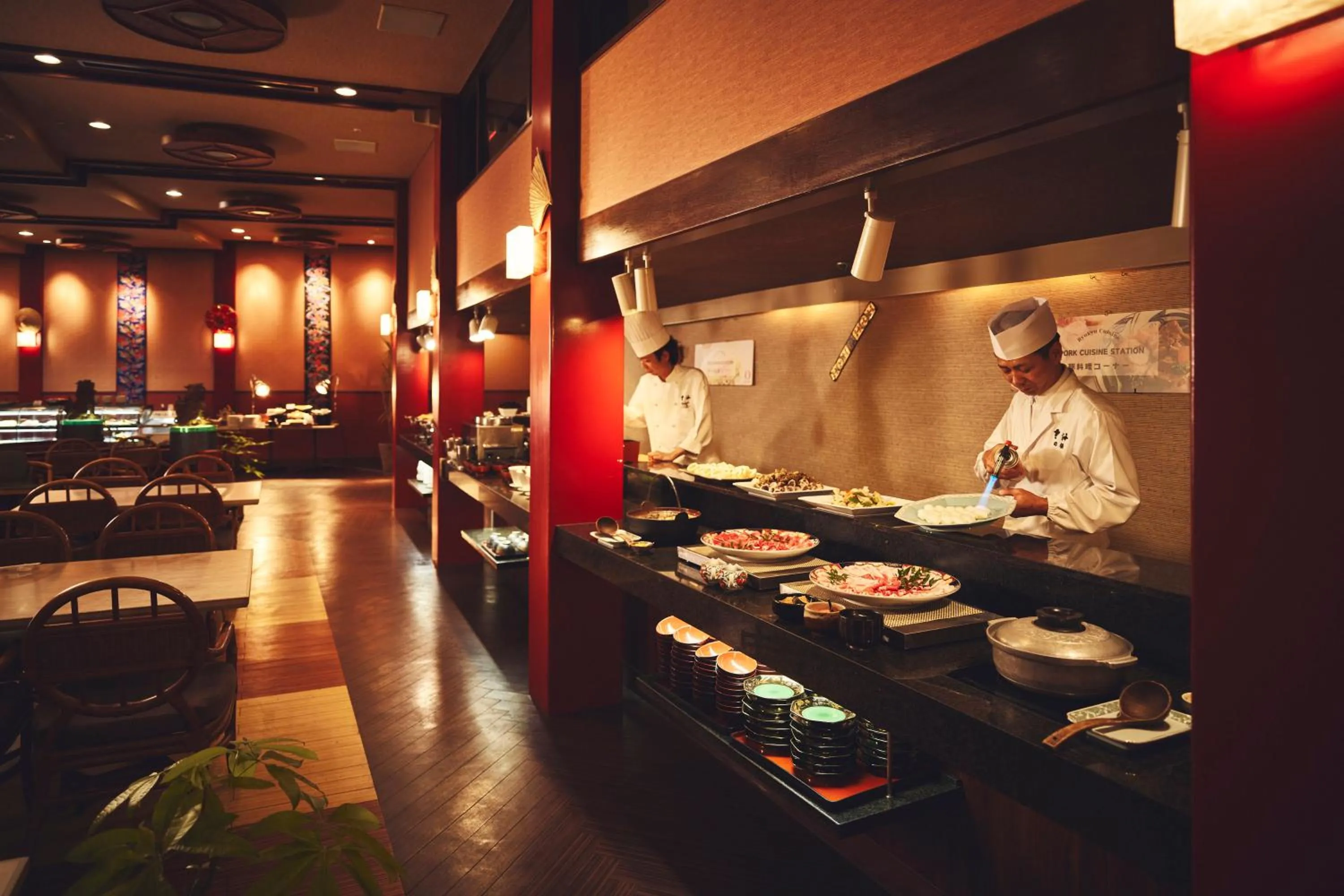 Restaurant/places to eat in ANA InterContinental Manza Beach Resort by IHG