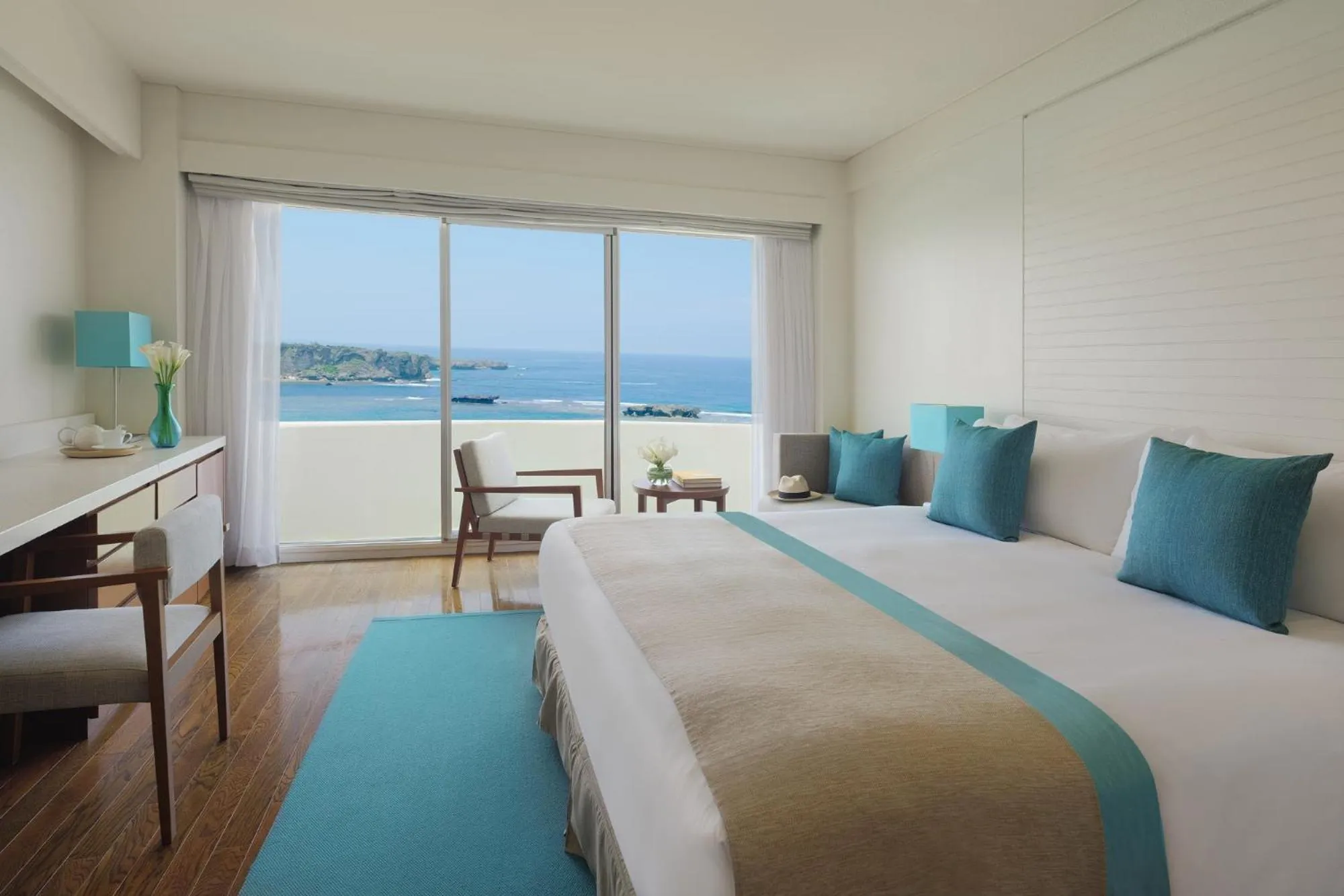 Bedroom, Bed in ANA InterContinental Manza Beach Resort by IHG