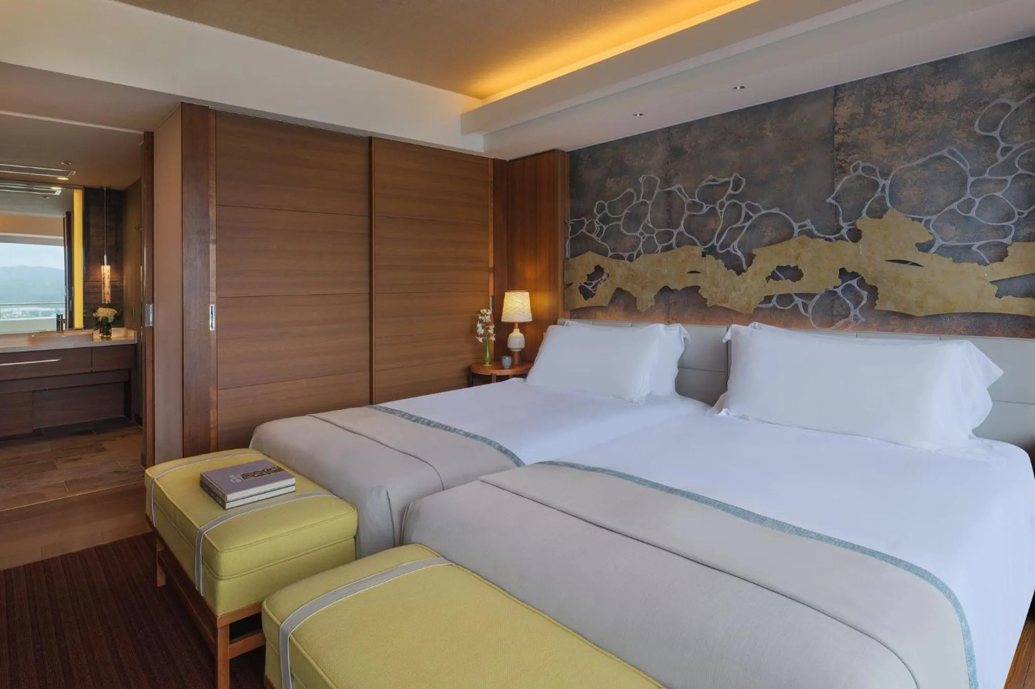 Photo of the whole room, Bed in ANA InterContinental Manza Beach Resort by IHG