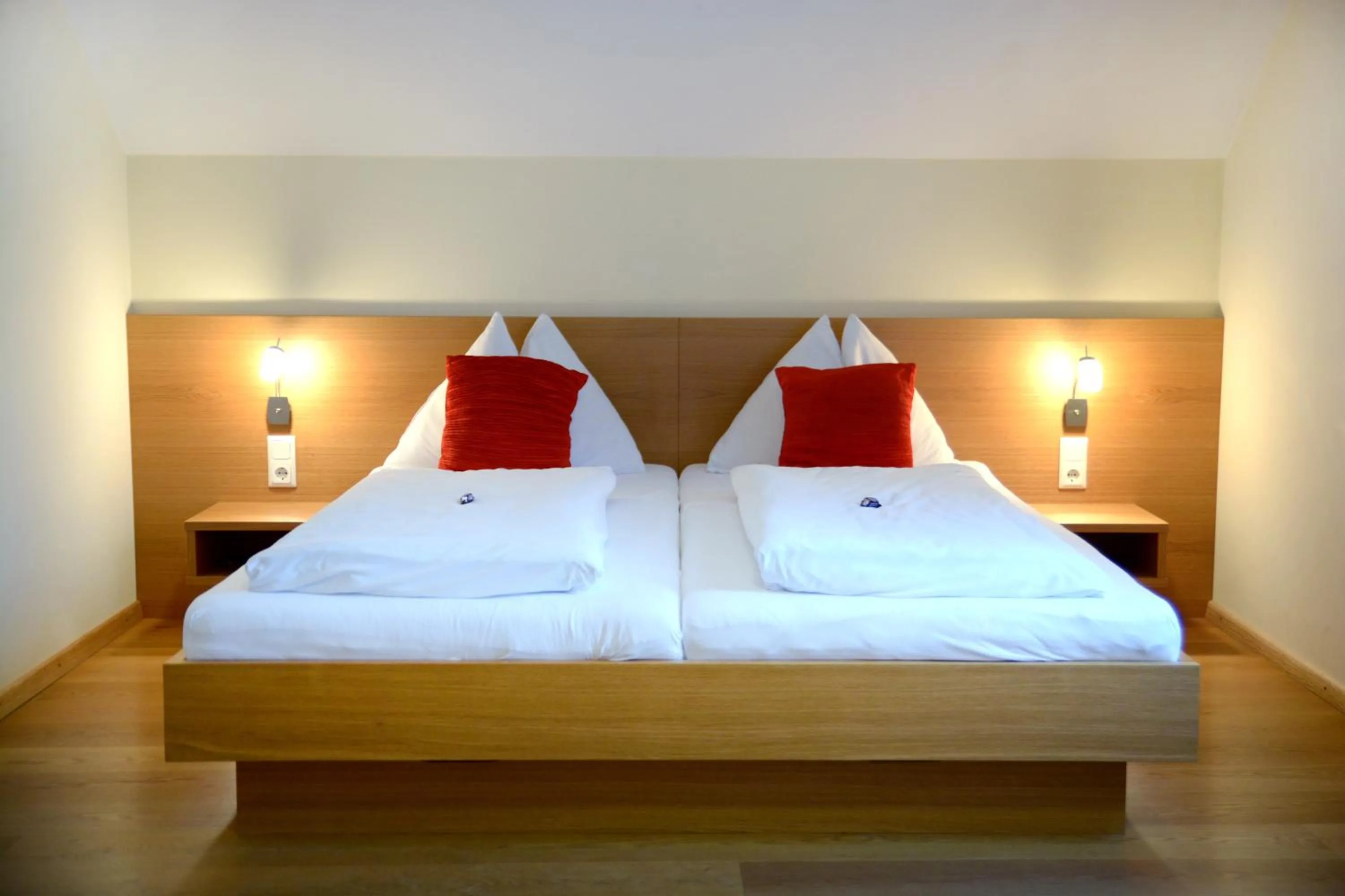 Bed in Landgasthof Buchner
