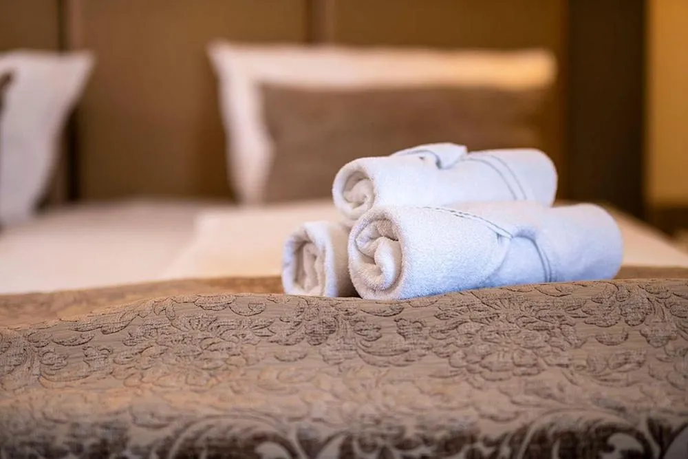 Bed in City Hotel Wiesbaden