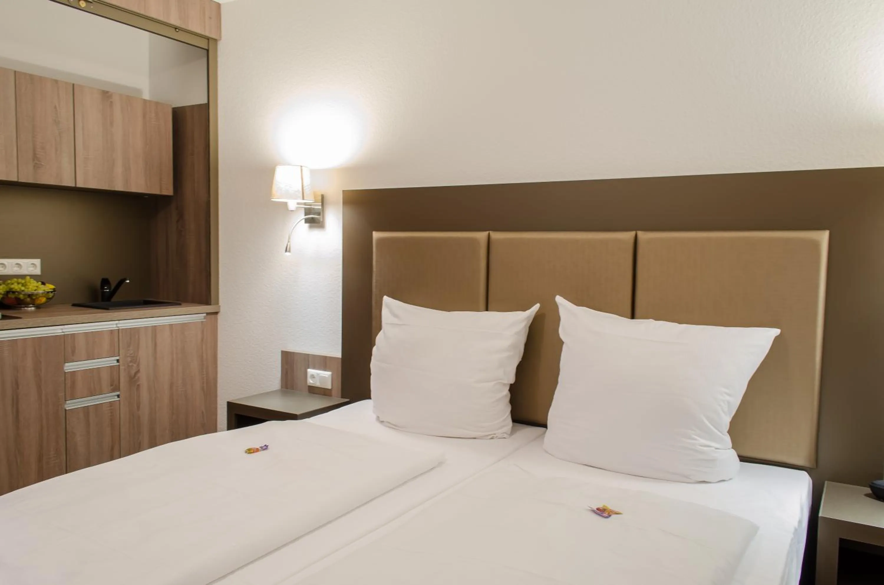 Bed in City Hotel Wiesbaden