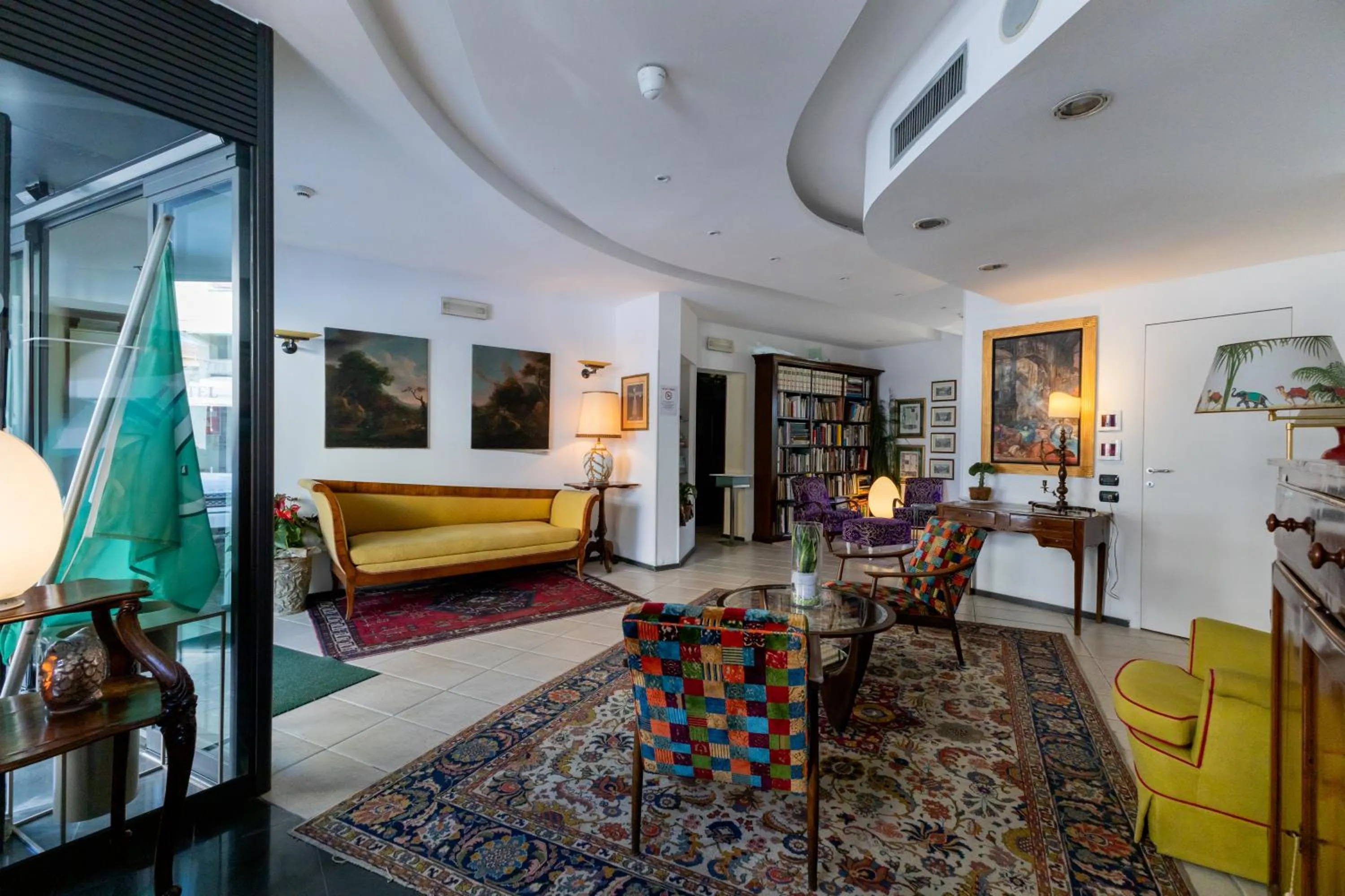 Lobby or reception in Hotel Bernardino