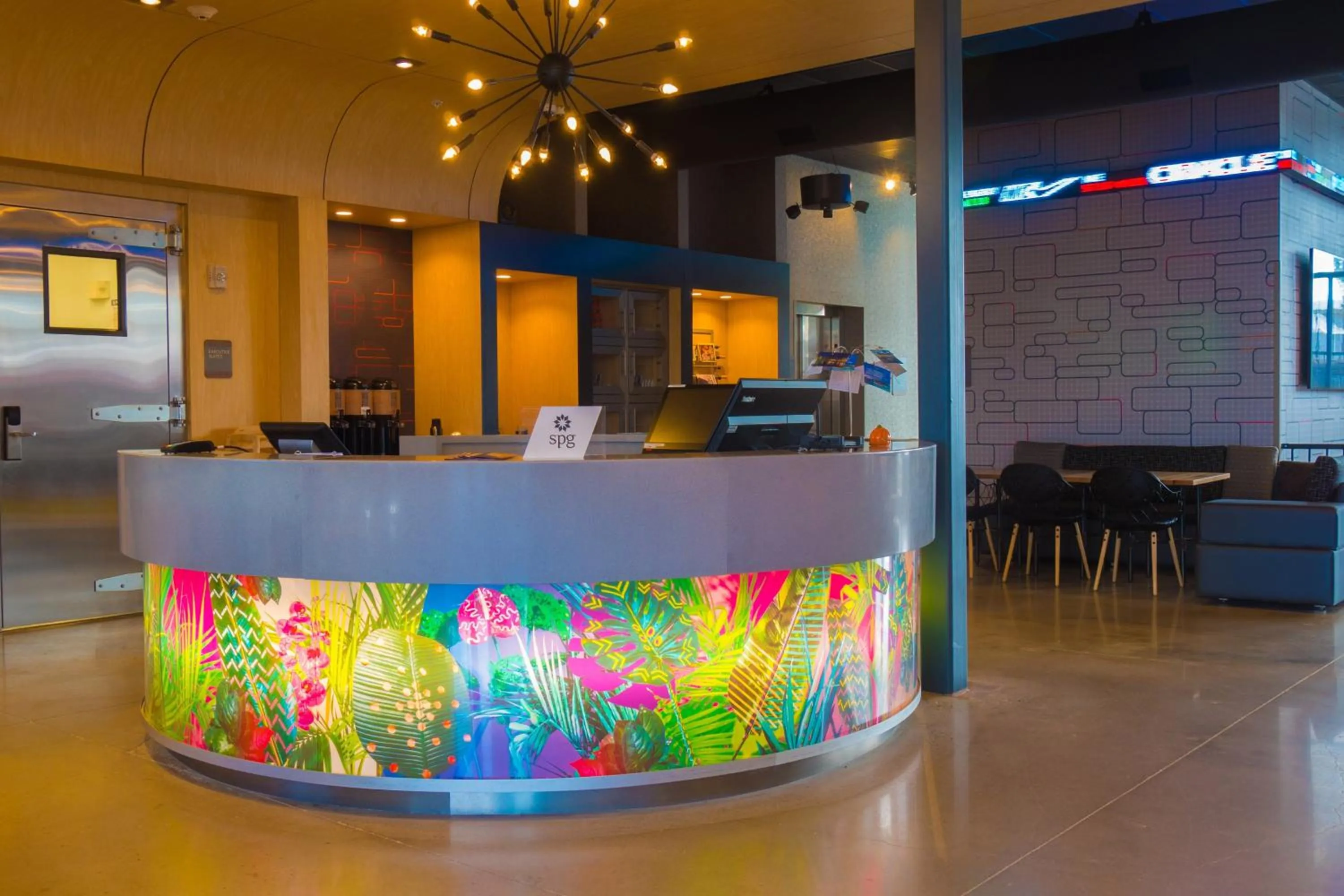 Lobby or reception in Aloft Corpus Christi