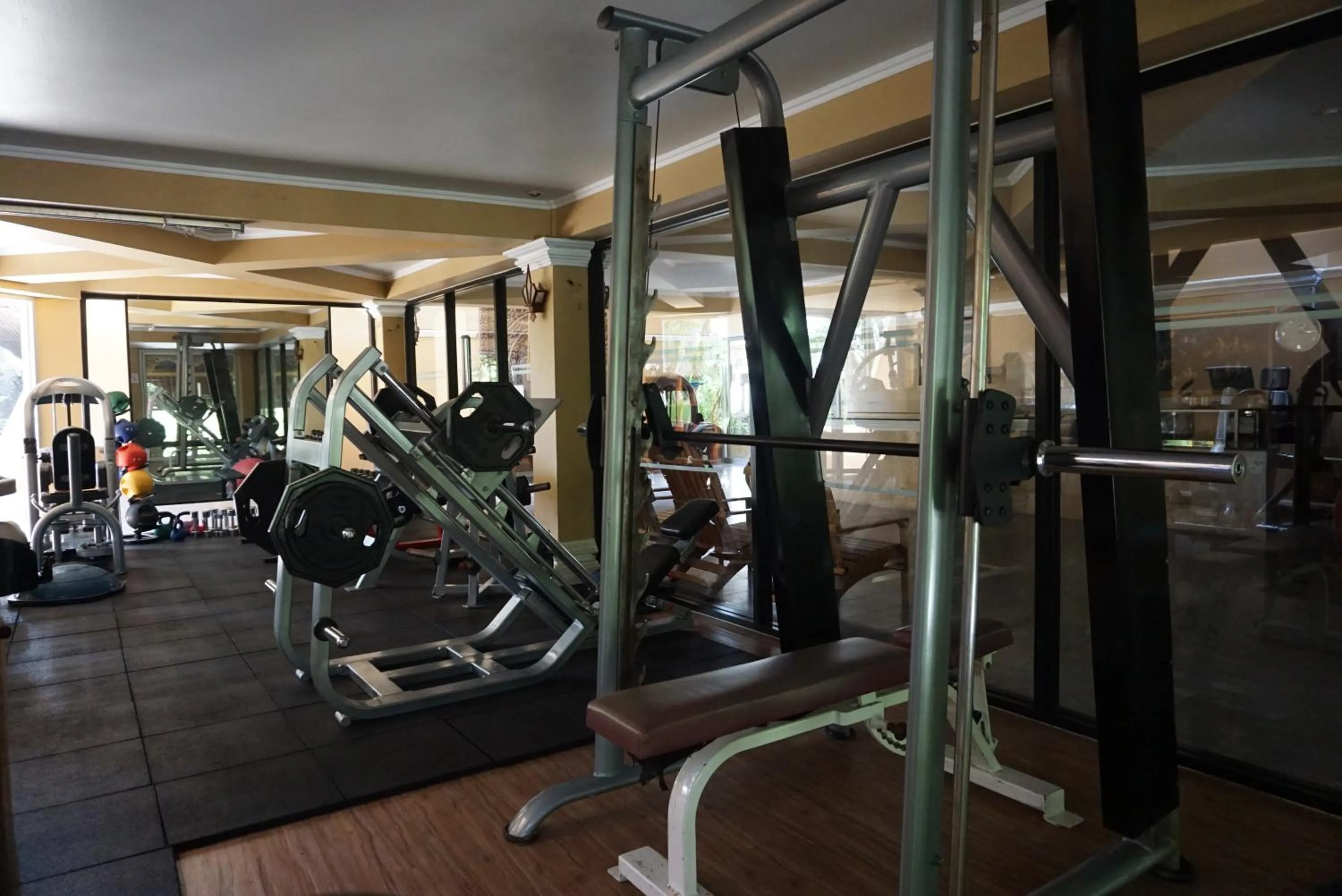 Fitness centre/facilities in The Fair House Beach Resort & Hotel