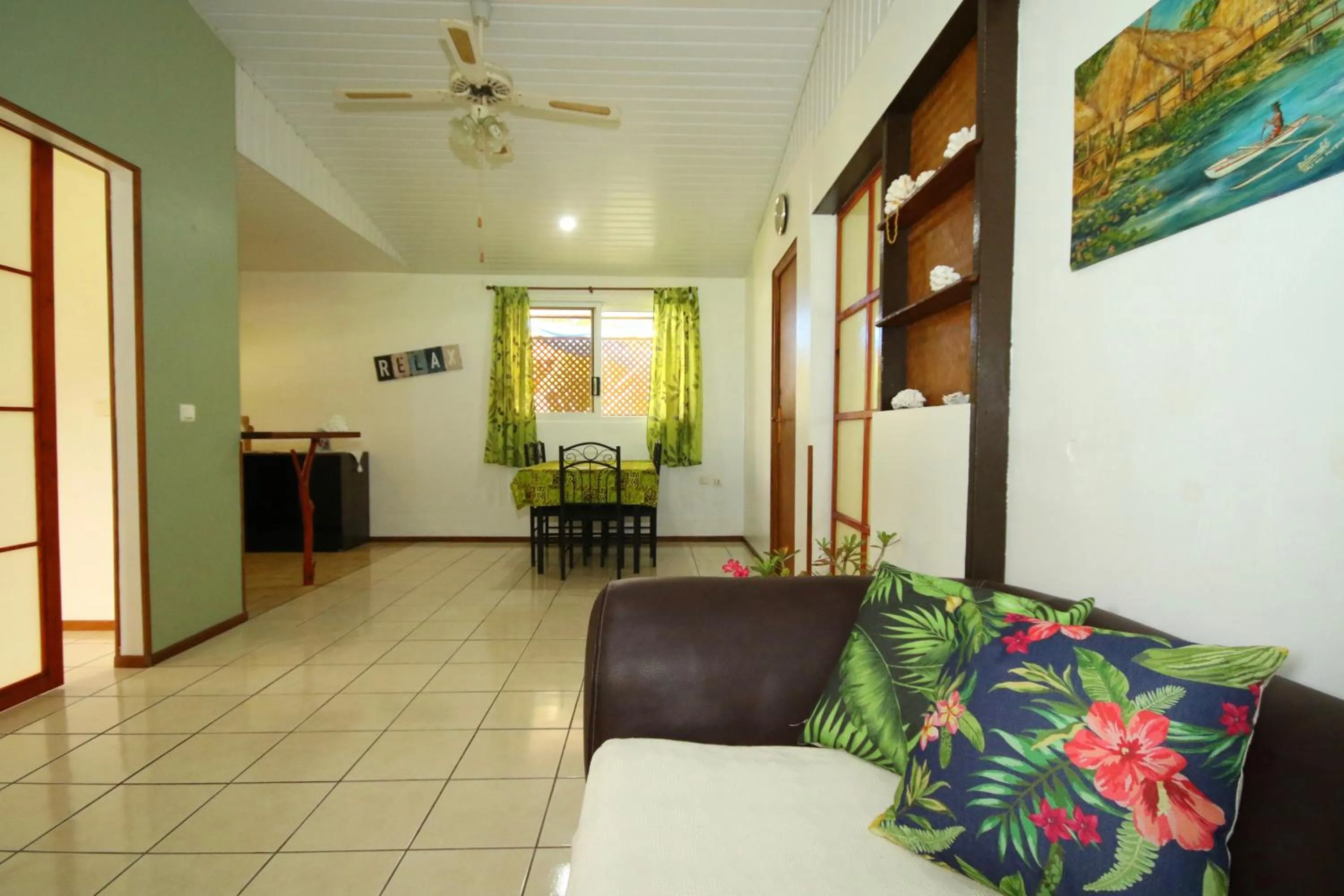 Living room in Fare Kahaia