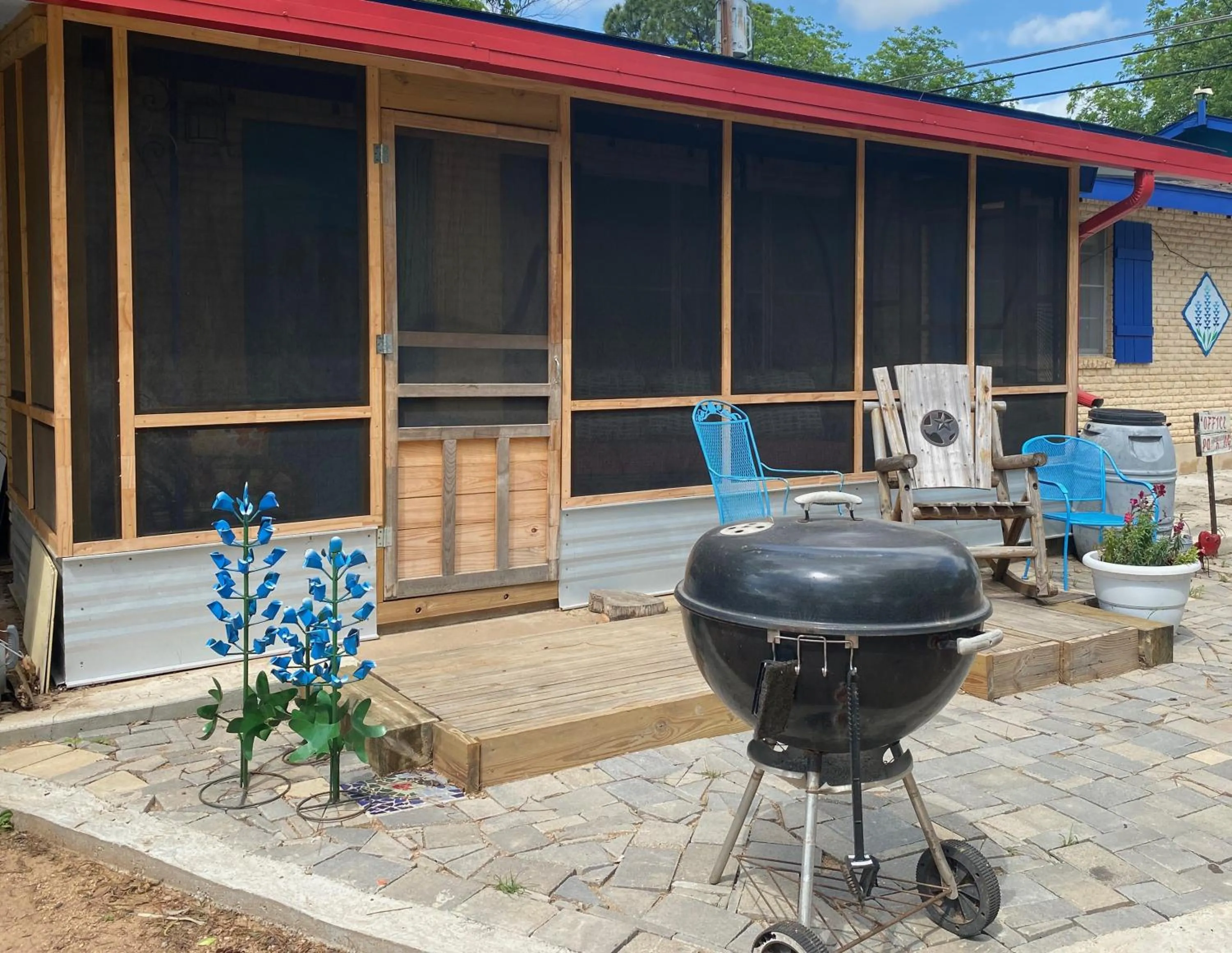 Patio in Valentine Lakeside