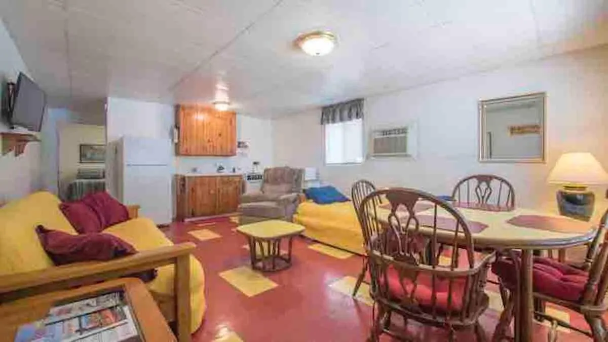 Living room in Valentine Lakeside