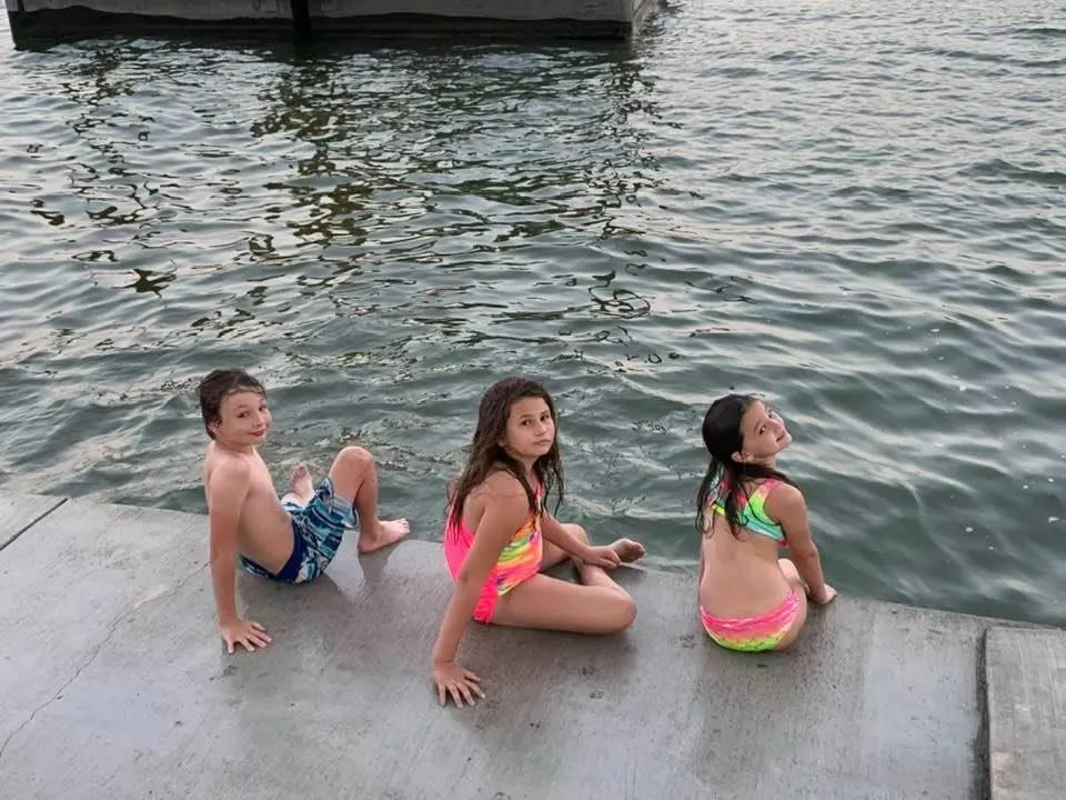 Family in Valentine Lakeside