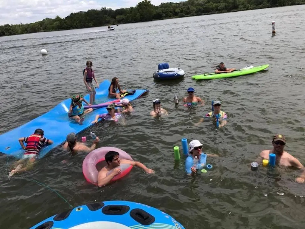 People in Valentine Lakeside