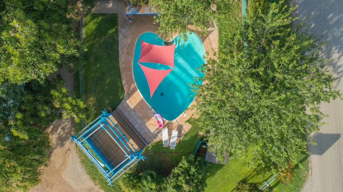 Bird's eye view in Valentine Lakeside