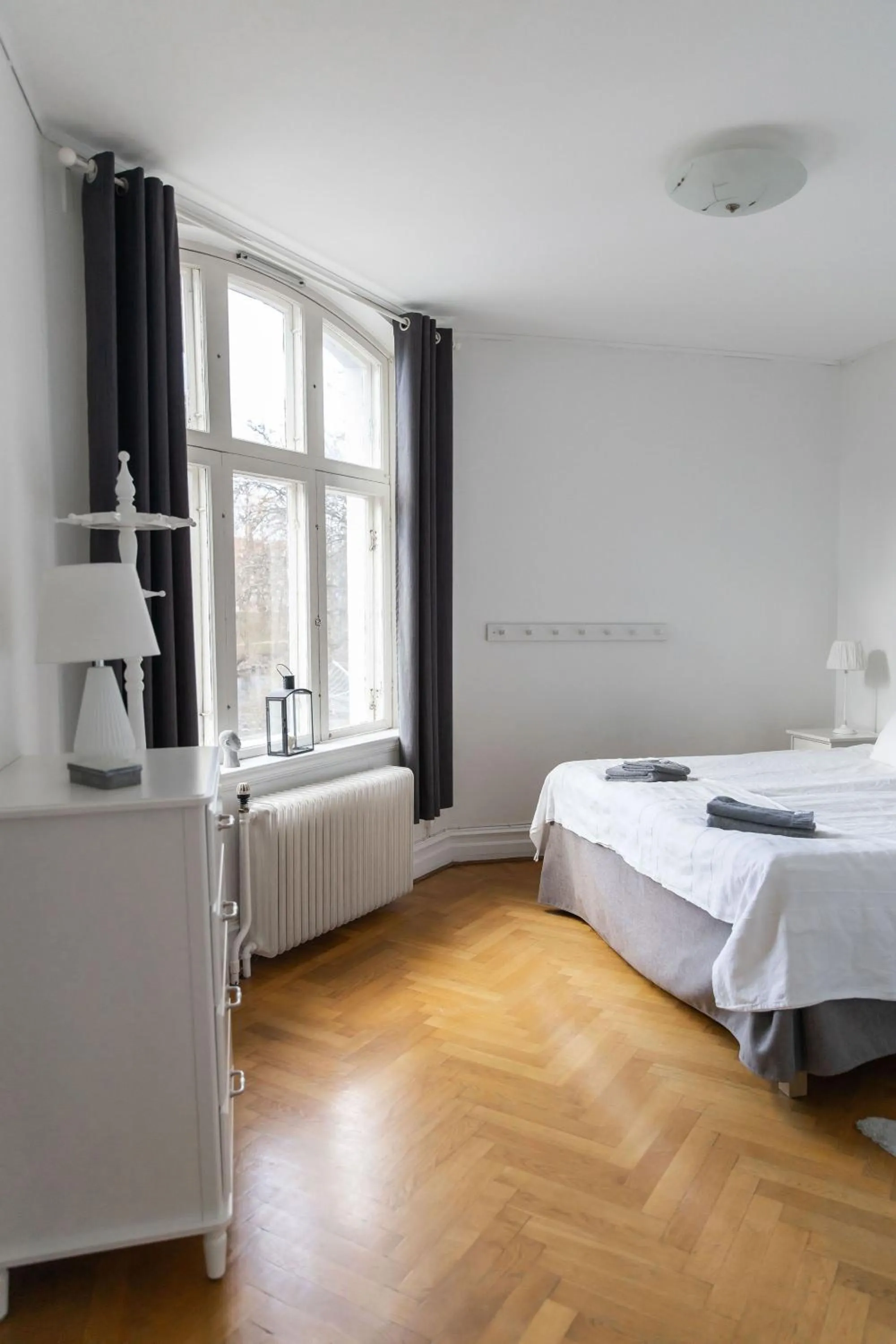 Bed in Hotell Villa Rönne