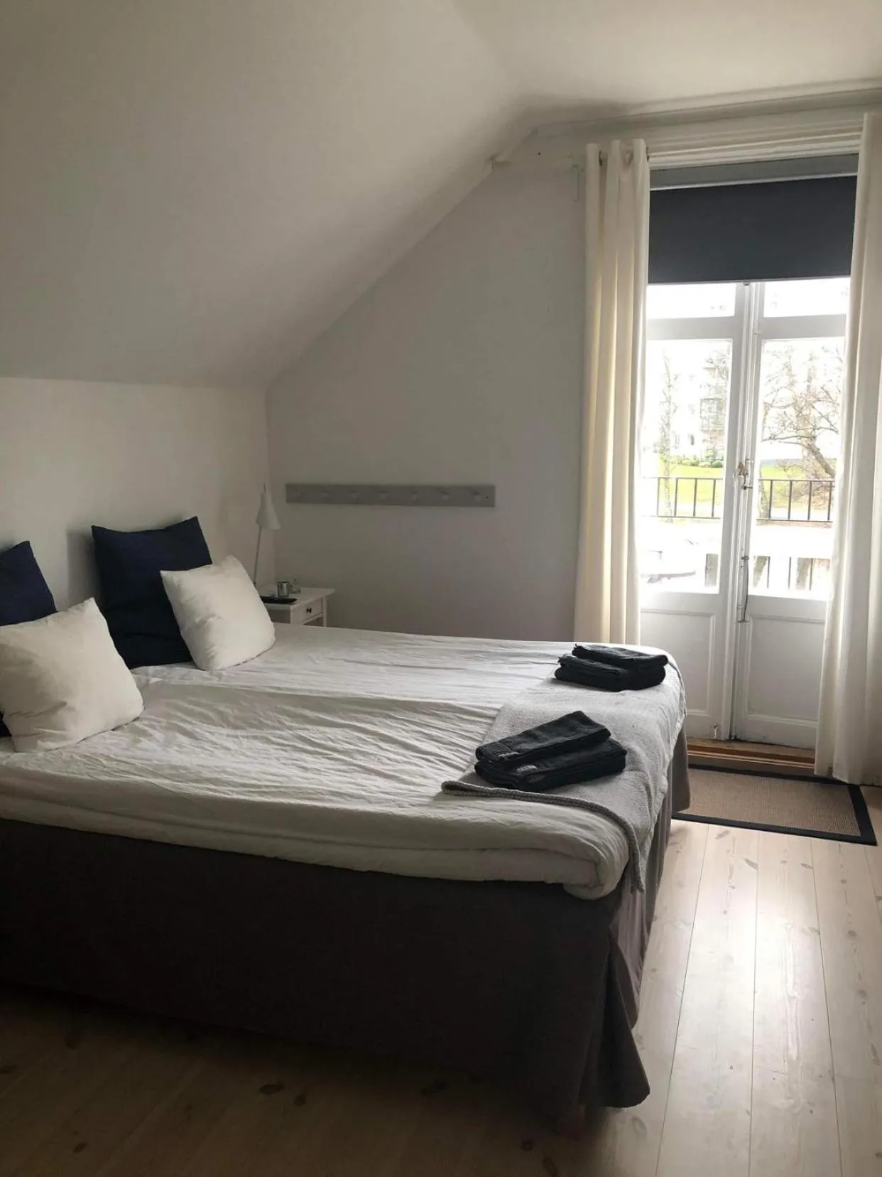 Bed in Hotell Villa Rönne