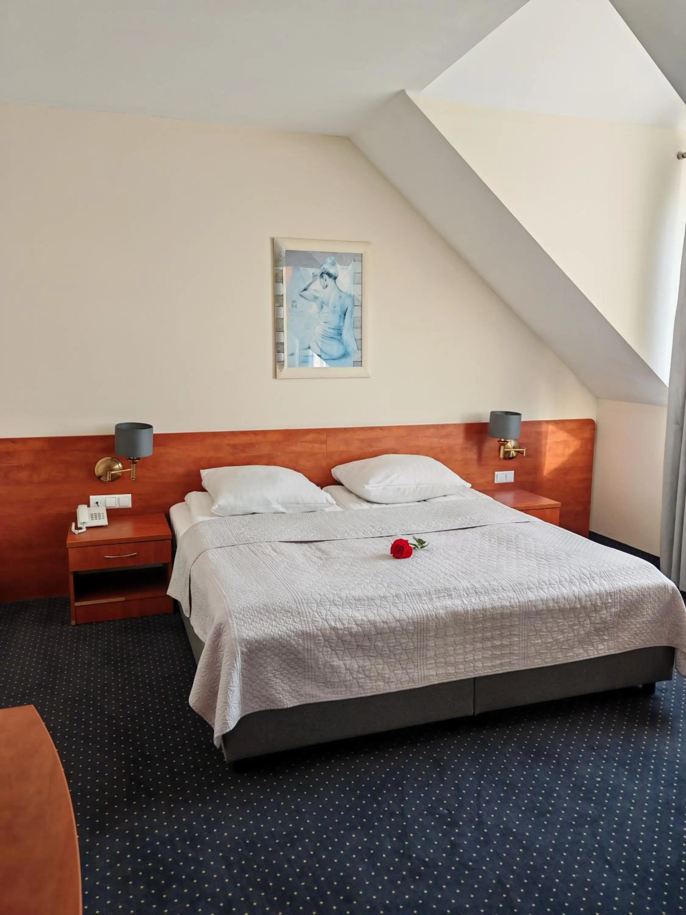 Hot Tub, Bed in Hotel Daria