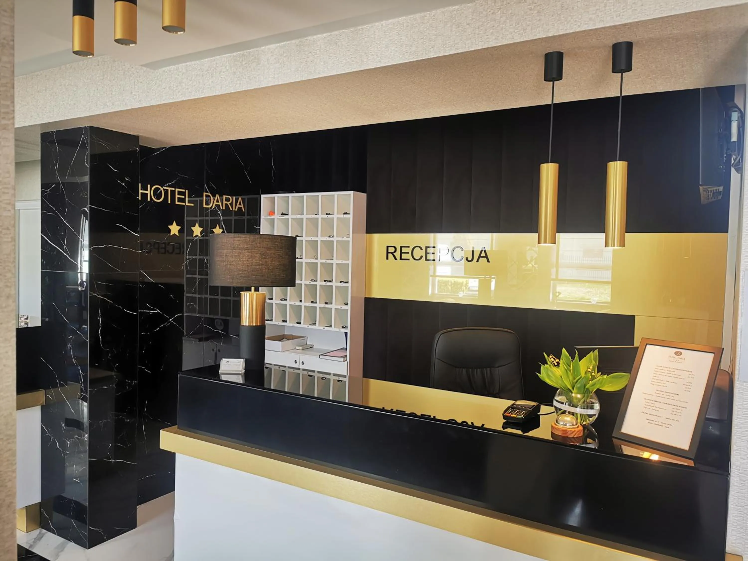 Lobby or reception in Hotel Daria