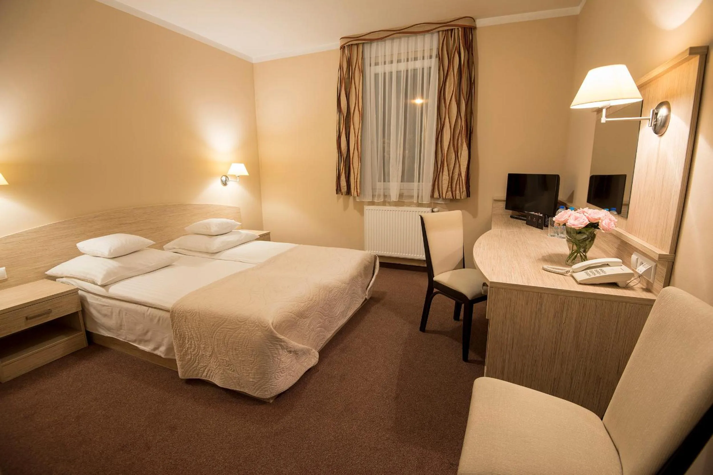 Bed in Arena Hotel Spa & Wellness