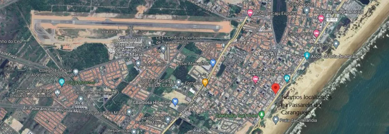 Bird's eye view in Hotel Algas Marinhas