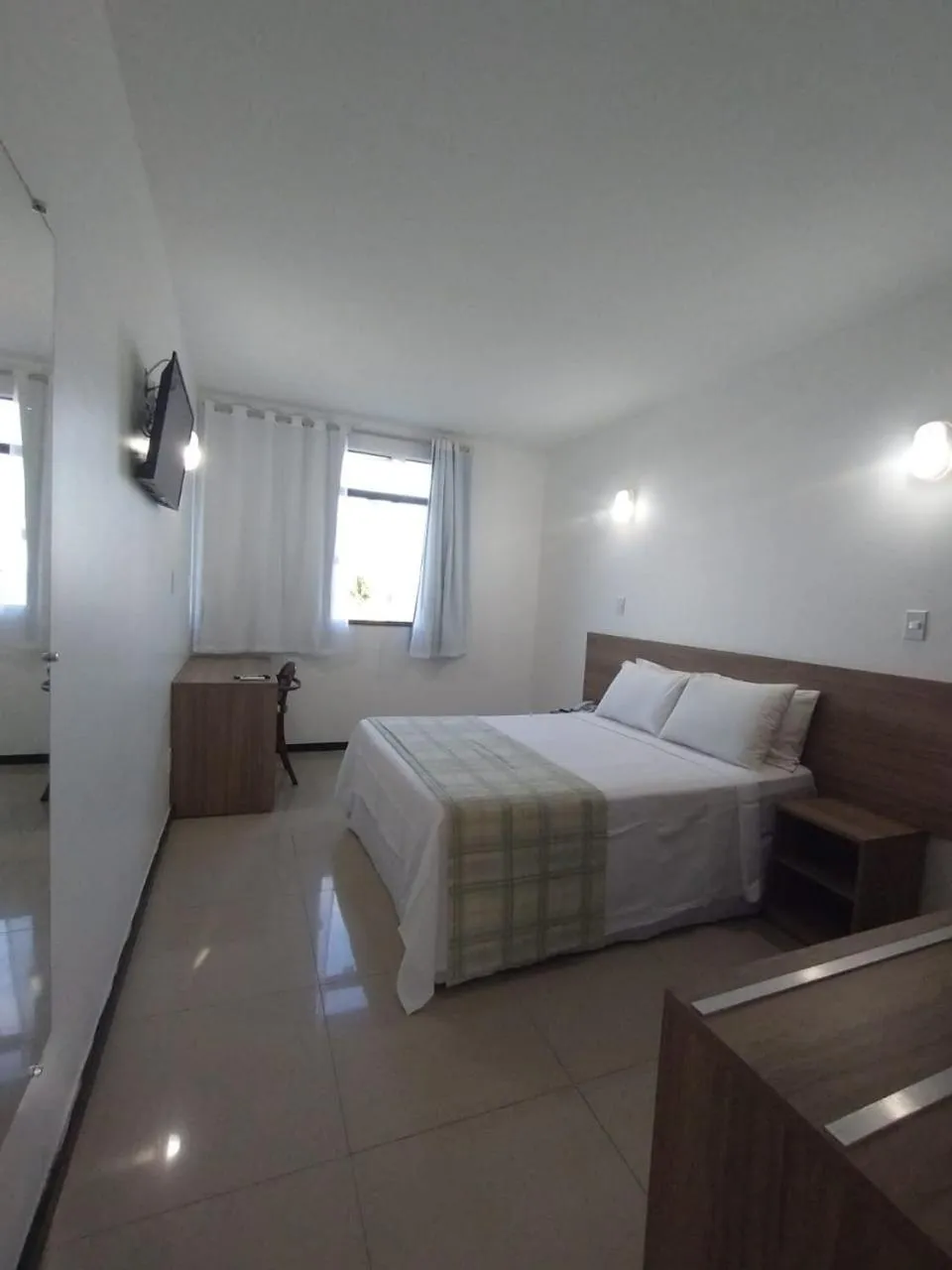 Bed in Hotel Algas Marinhas