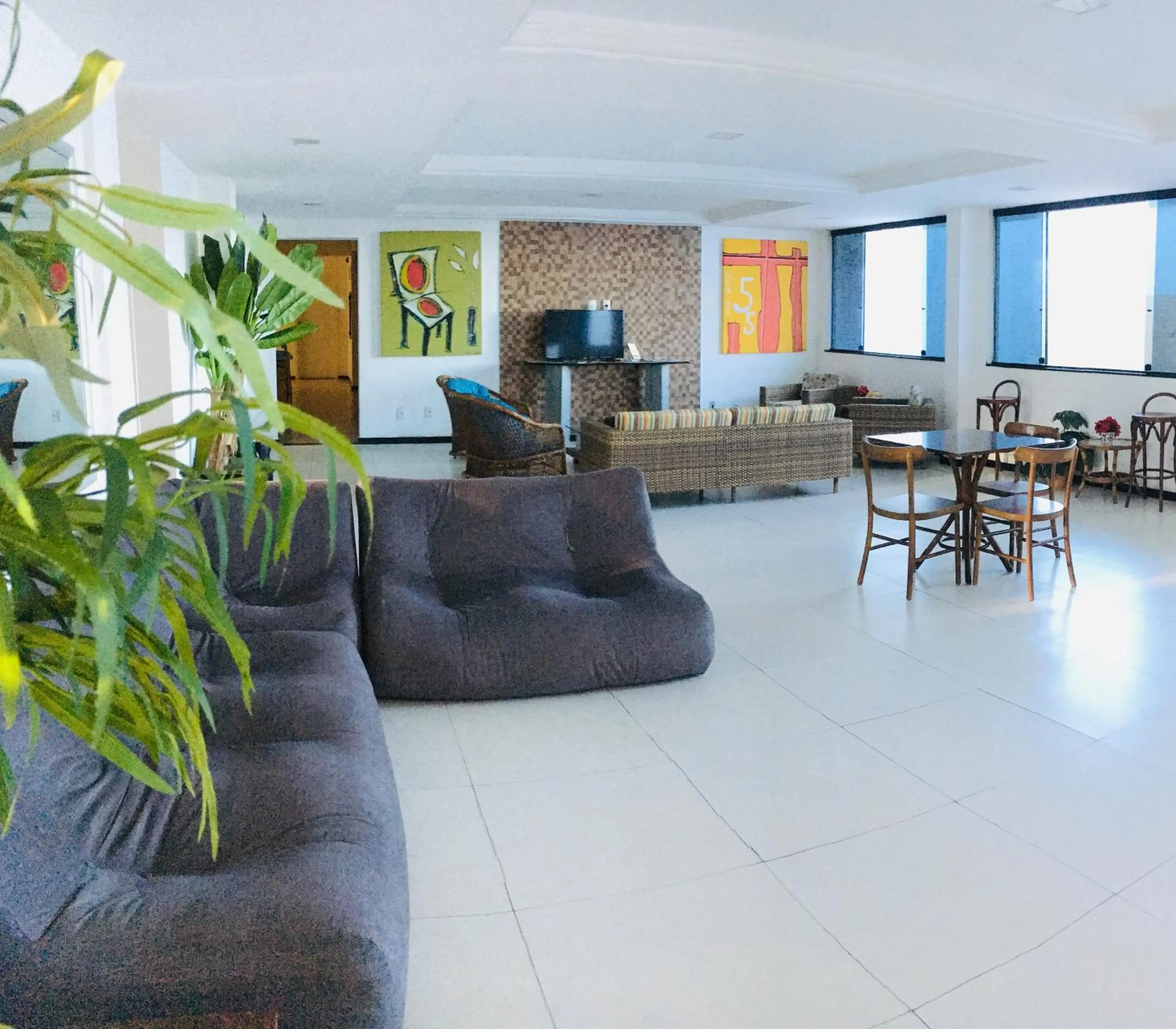 Living room in Hotel Algas Marinhas