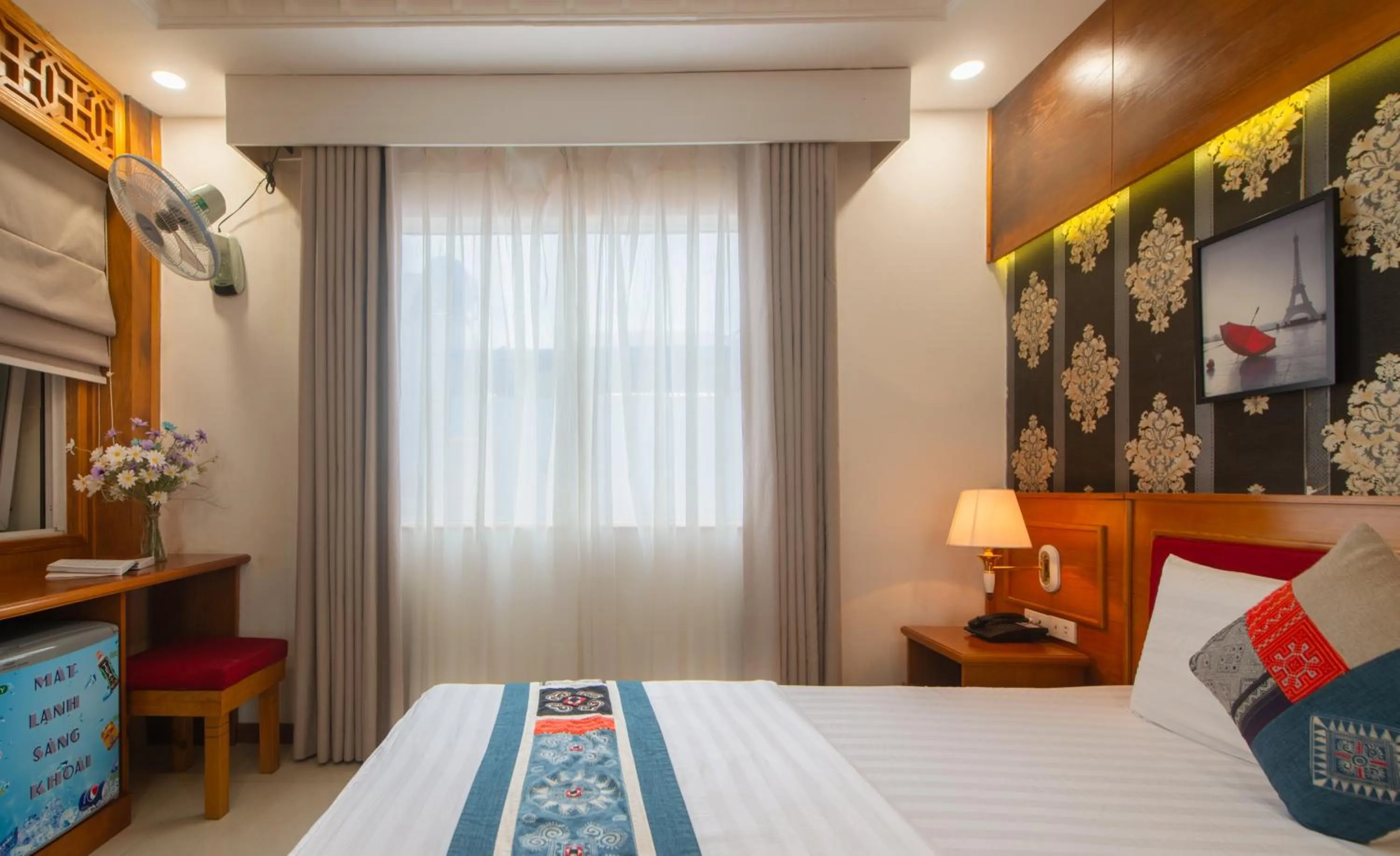 Bed in Anh Dao Hotel